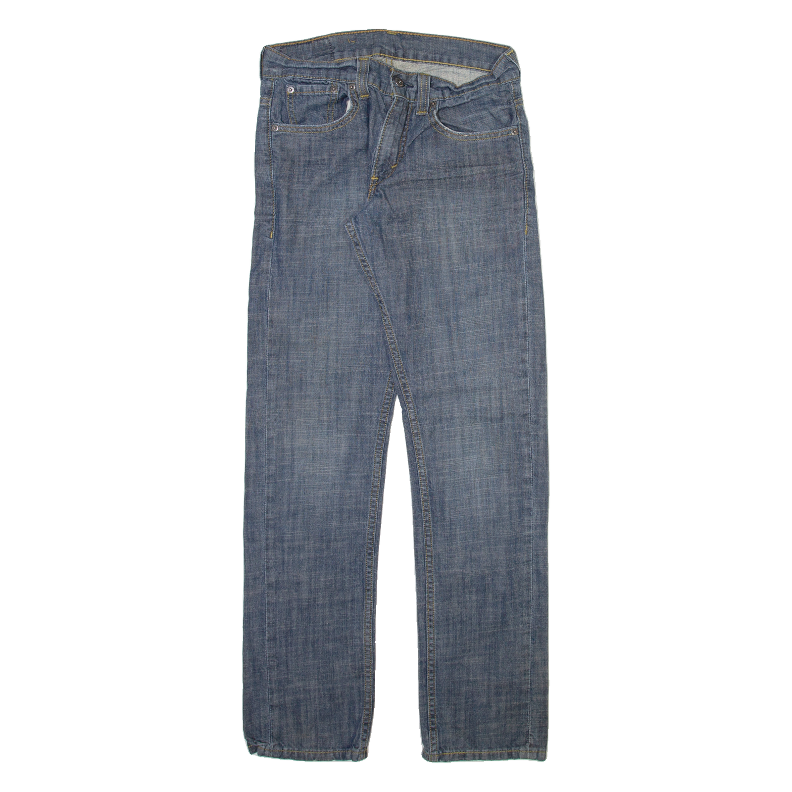 LEVI'S 511 Jeans Mens Blue Slim Straight Stone Wash W29 L30 Refurbished - N/A refurbished available on Cerqular