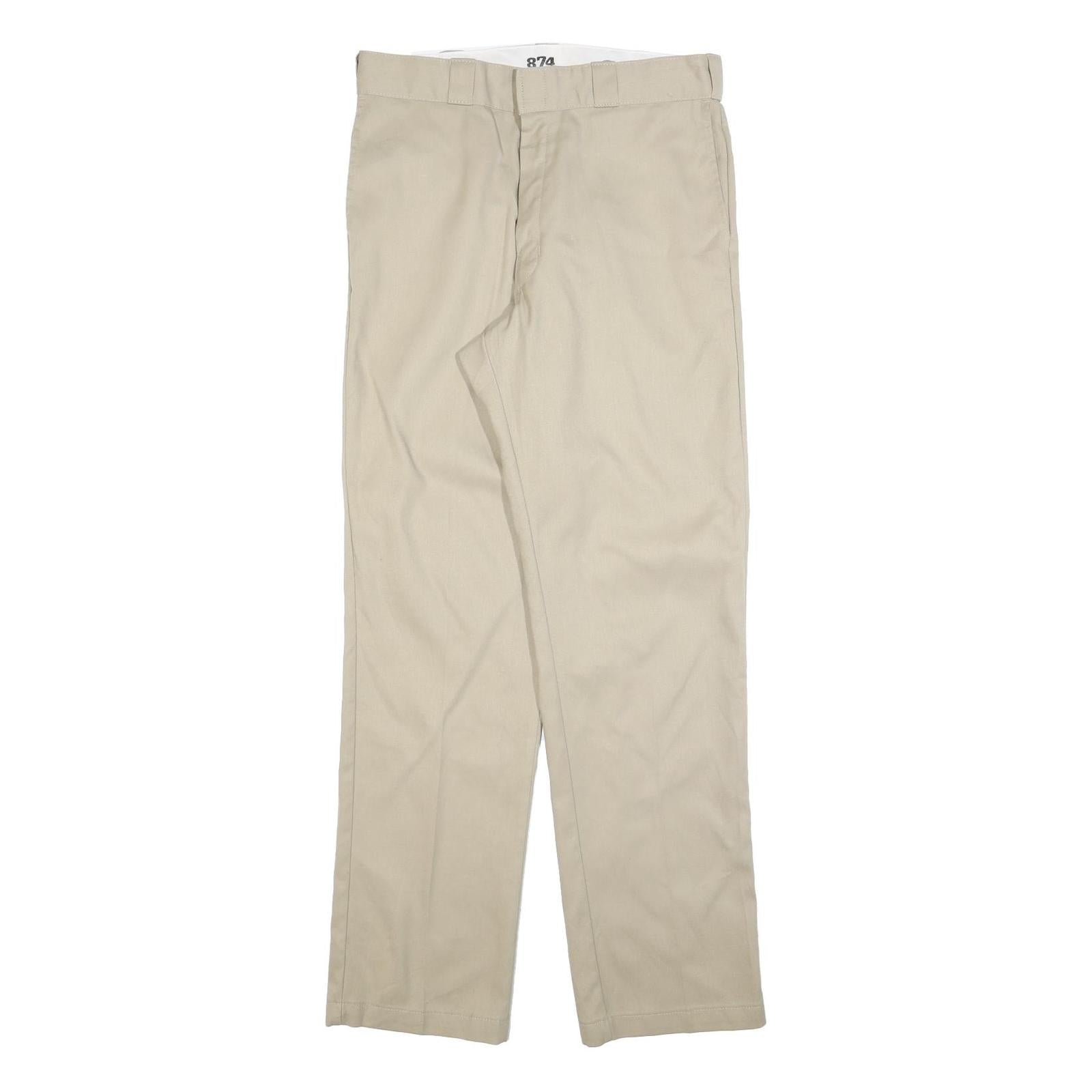 Buy DICKIES Mens Regular Fit Beige Cotton Blend Trousers W34 L34 Workwear Zip Refurbished - $42.89 DICKIES Mens Regular Fit Beige Cotton Blend Trousers W34 L34 Workwear Zip Refurbished - N/A refurbished available on Cerqular