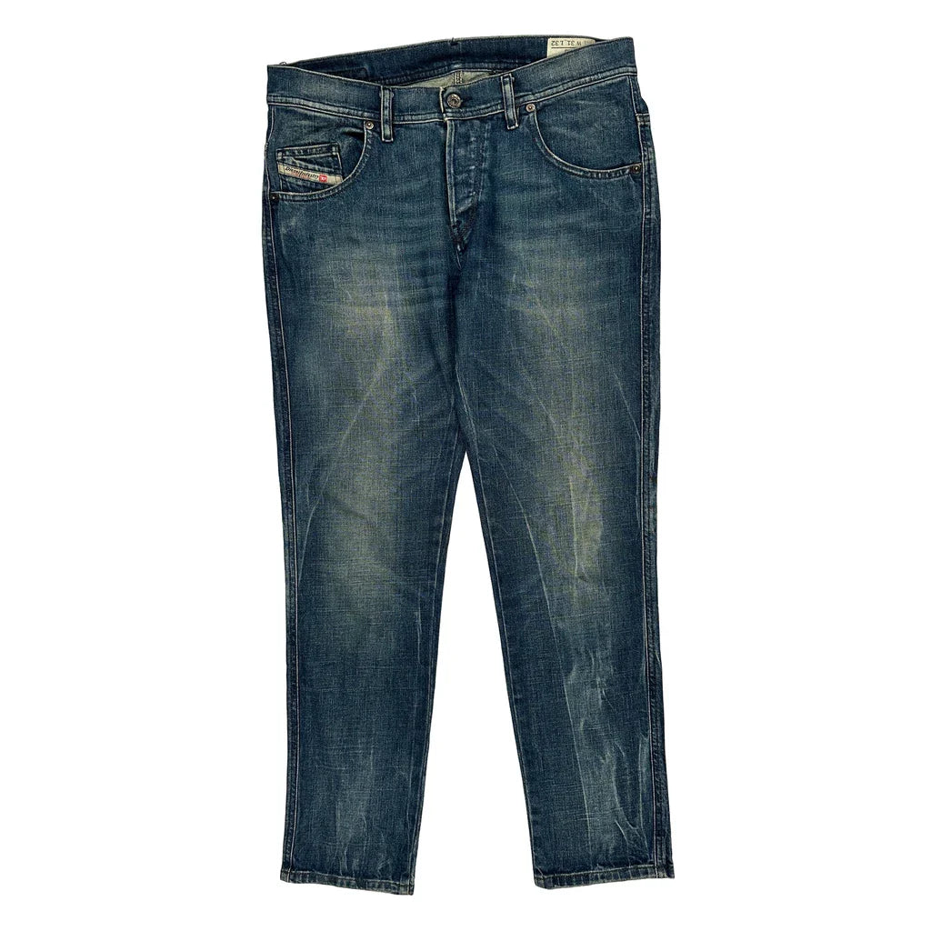 Buy Diesel Staffy Slim Fit Jeans - 34W 30L Blue Cotton Refurbished - $60.29 Diesel Staffy Slim Fit Jeans - 34W 30L Blue Cotton Refurbished - Thrifted (note: this is a term often used to describe second- refurbished available on Cerqular