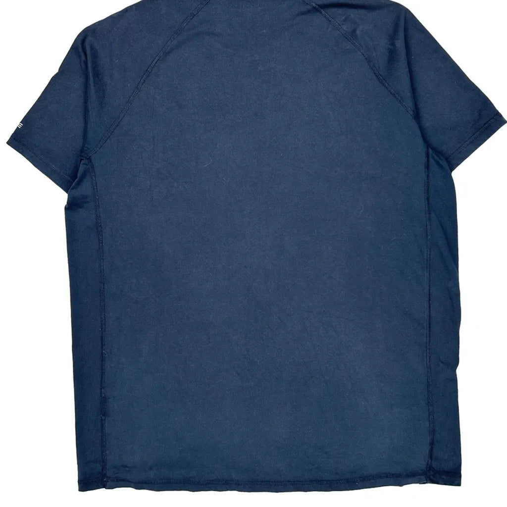 Carhartt Tall T-Shirt - 2XL Navy Cotton Refurbished - Thrifted (note: this is a term often used to describe second- refurbished available on Cerqular