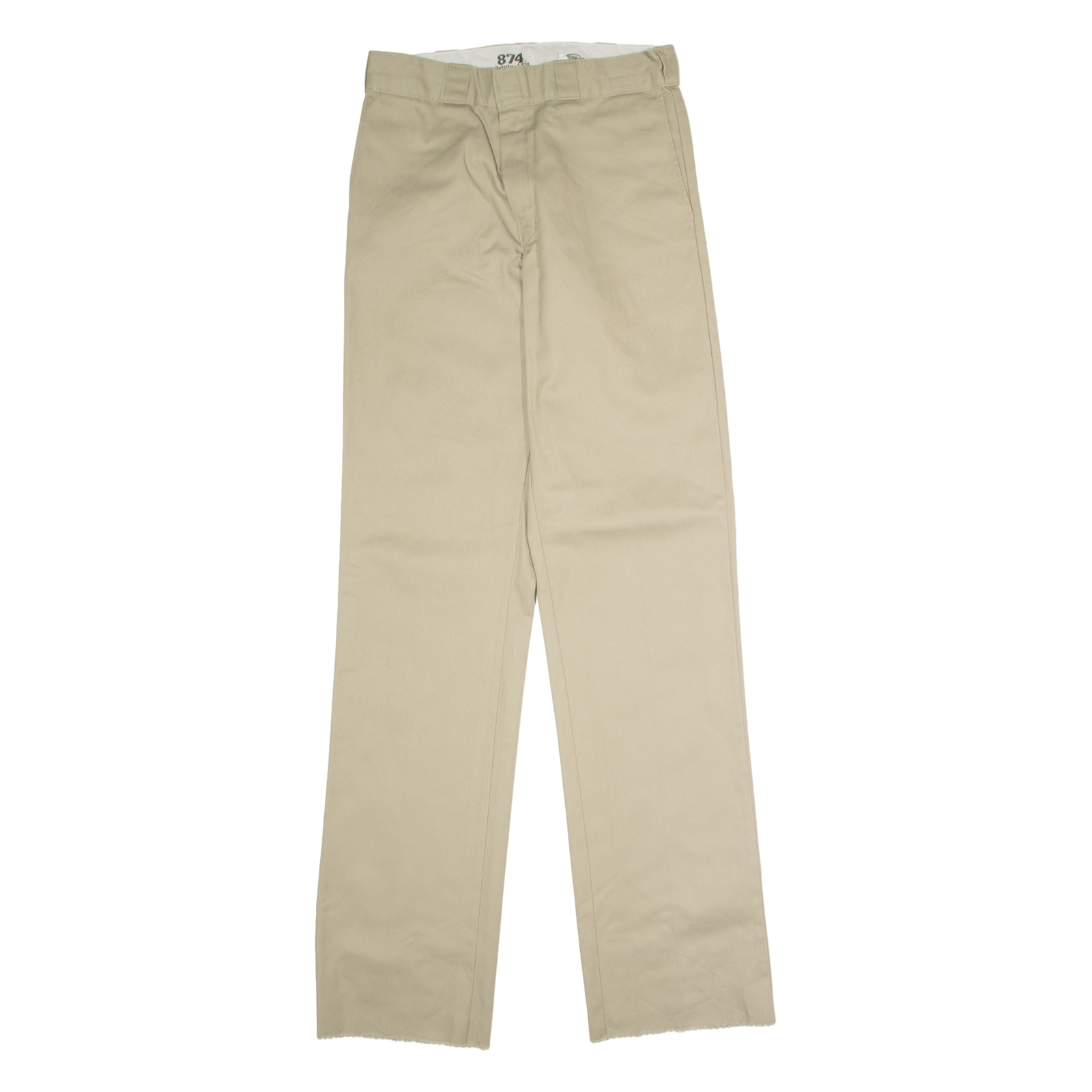 DICKIES 874 Workwear Mens Twill Trousers Beige Classic Straight W32 L38 Refurbished - N/A refurbished available on Cerqular