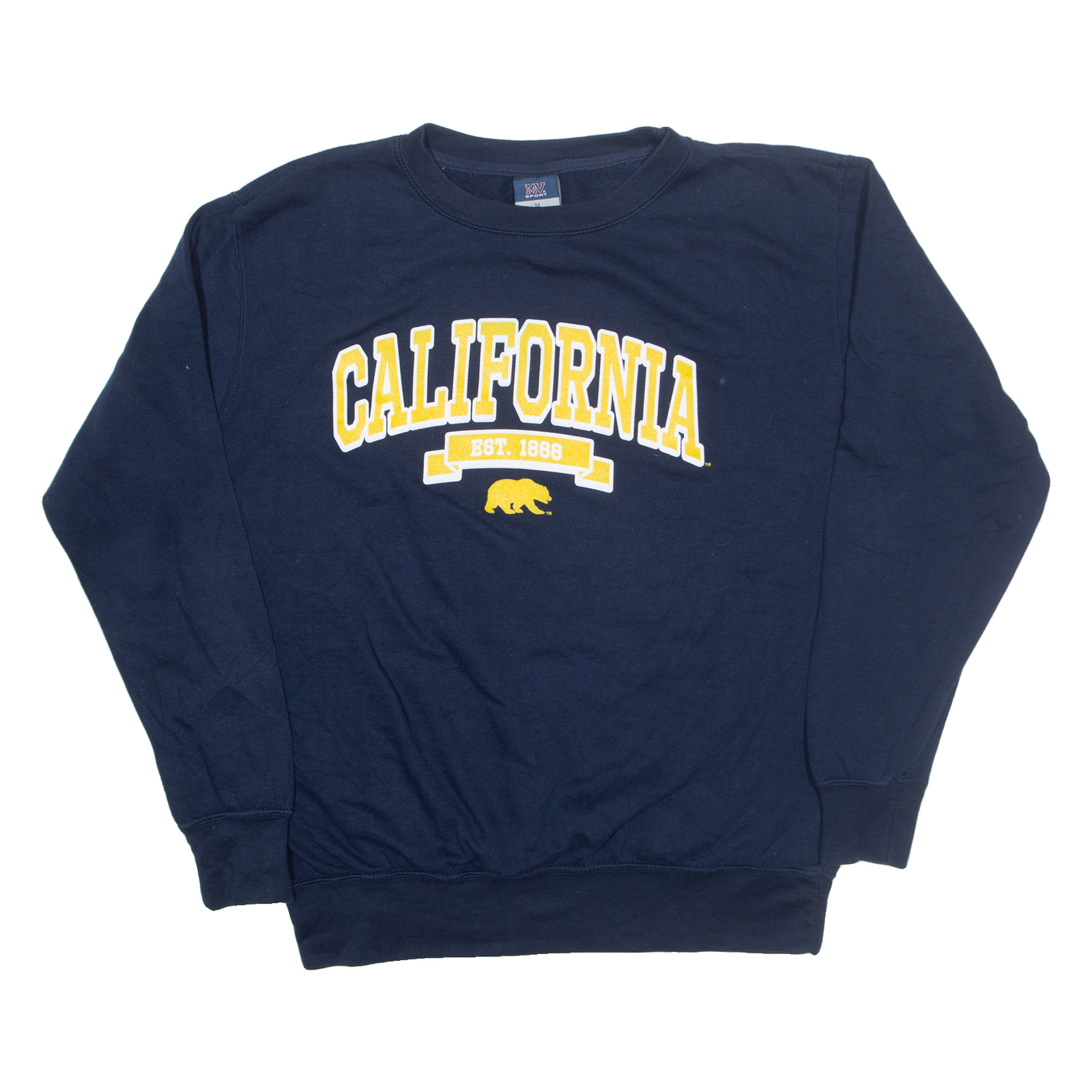 Buy MV SPORT 1 California Mens Sweatshirt Blue USA M Refurbished - $27.29 MV SPORT 1 California Mens Sweatshirt Blue USA M Refurbished - N/A refurbished available on Cerqular