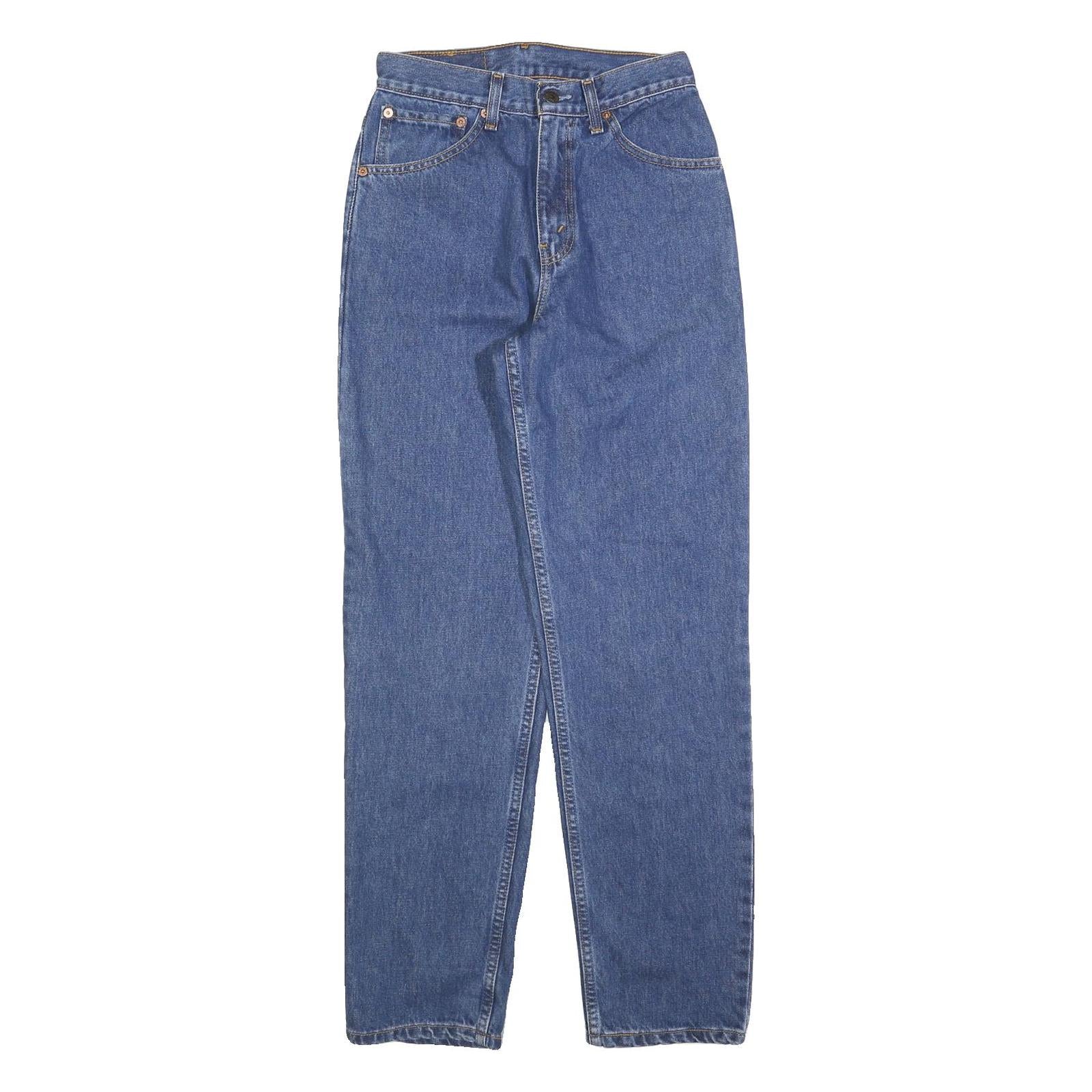 LEVI'S 533 02 Womens Jeans Blue Regular Straight Denim Medium W26 L32 Classic Refurbished - N/A refurbished available on Cerqular