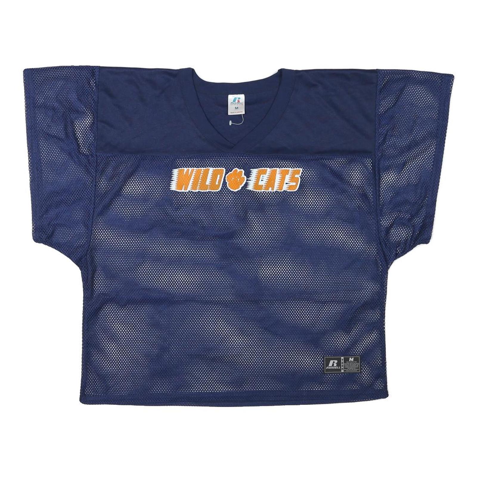 Buy RUSSELL ATHLETIC Mens Navy Blue Wildcats Graphic T-Shirt M V-Neck Short Sleeve Refurbished - $20.79 RUSSELL ATHLETIC Mens Navy Blue Wildcats Graphic T-Shirt M V-Neck Short Sleeve Refurbished - N/A refurbished available on Cerqular