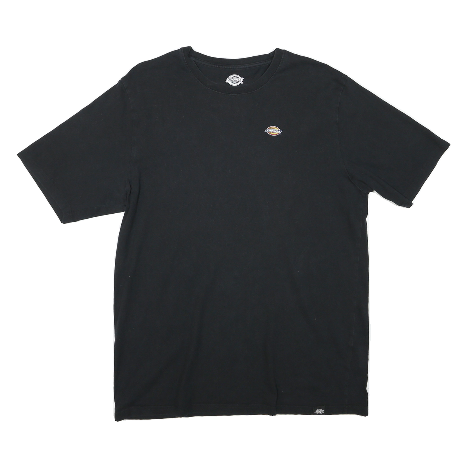 DICKIES Mens Black Graphic T-Shirt XL Short Sleeve Crew Neck Workwear Casual Refurbished - N/A refurbished available on Cerqular