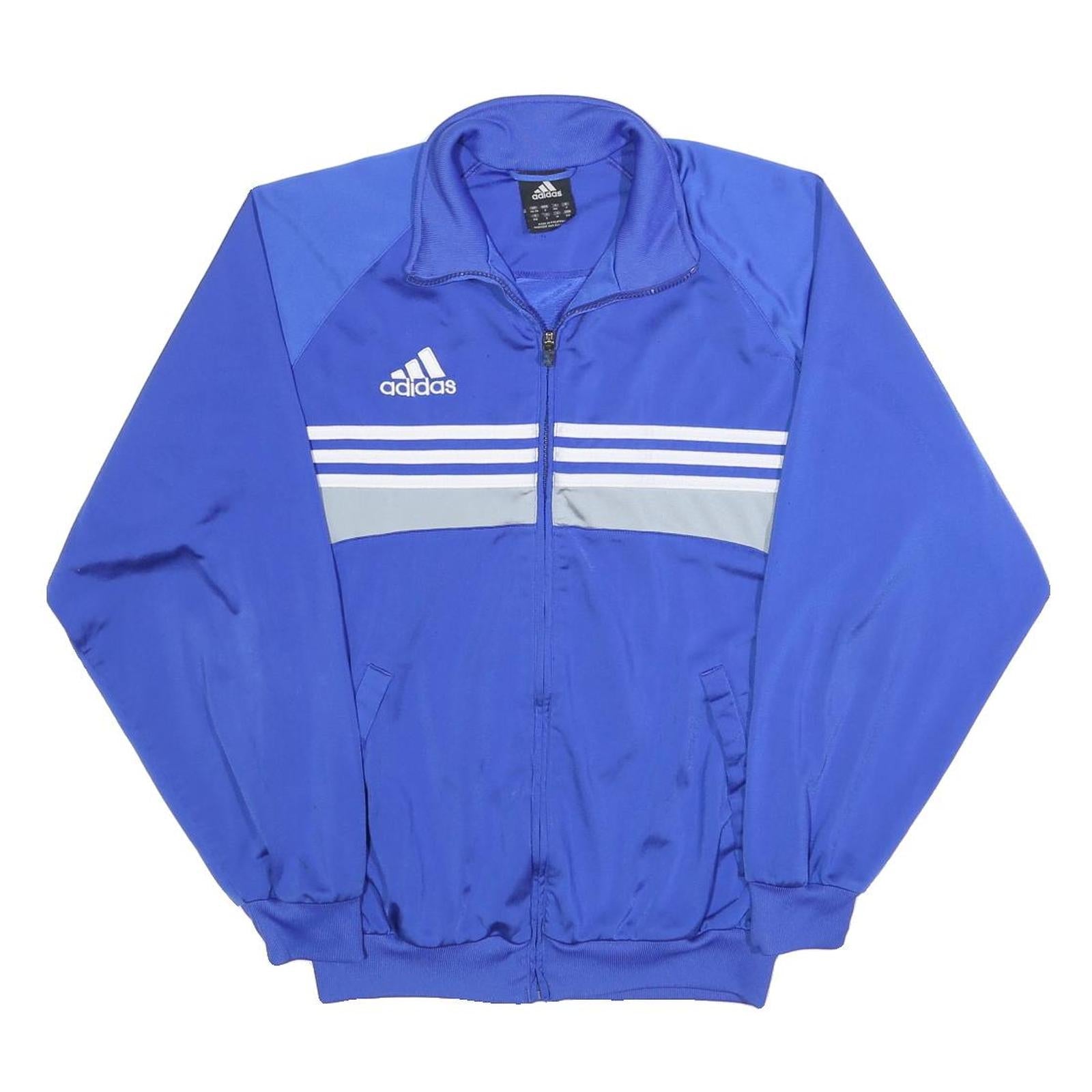Buy ADIDAS Mens Blue Polyester Zip Jacket M Sportswear Athletic Casual Track Top Refurbished - $36.39 ADIDAS Mens Blue Polyester Zip Jacket M Sportswear Athletic Casual Track Top Refurbished - N/A refurbished available on Cerqular