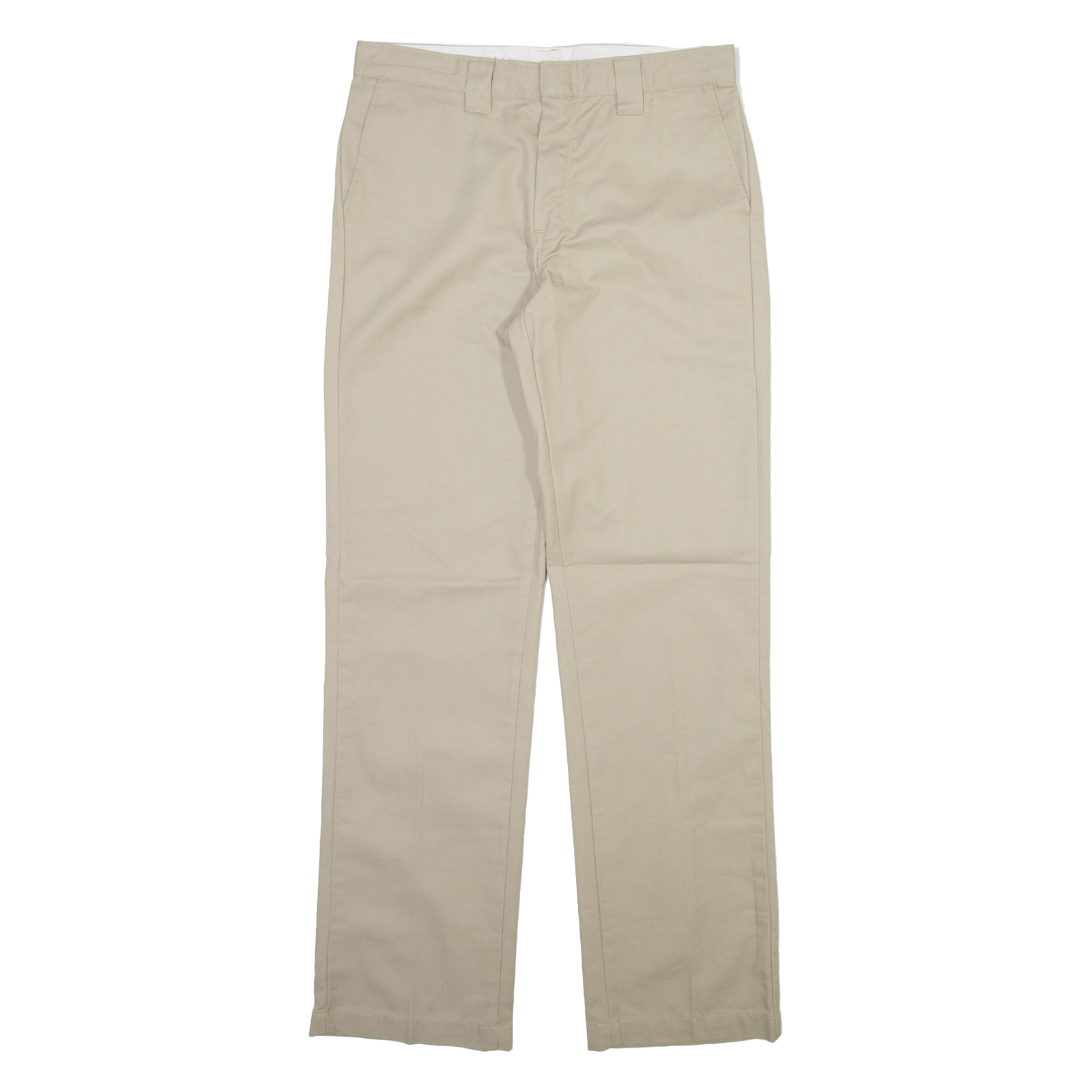 DICKIES Womens Trousers Beige Slim Straight W30 L31 Refurbished - N/A refurbished available on Cerqular