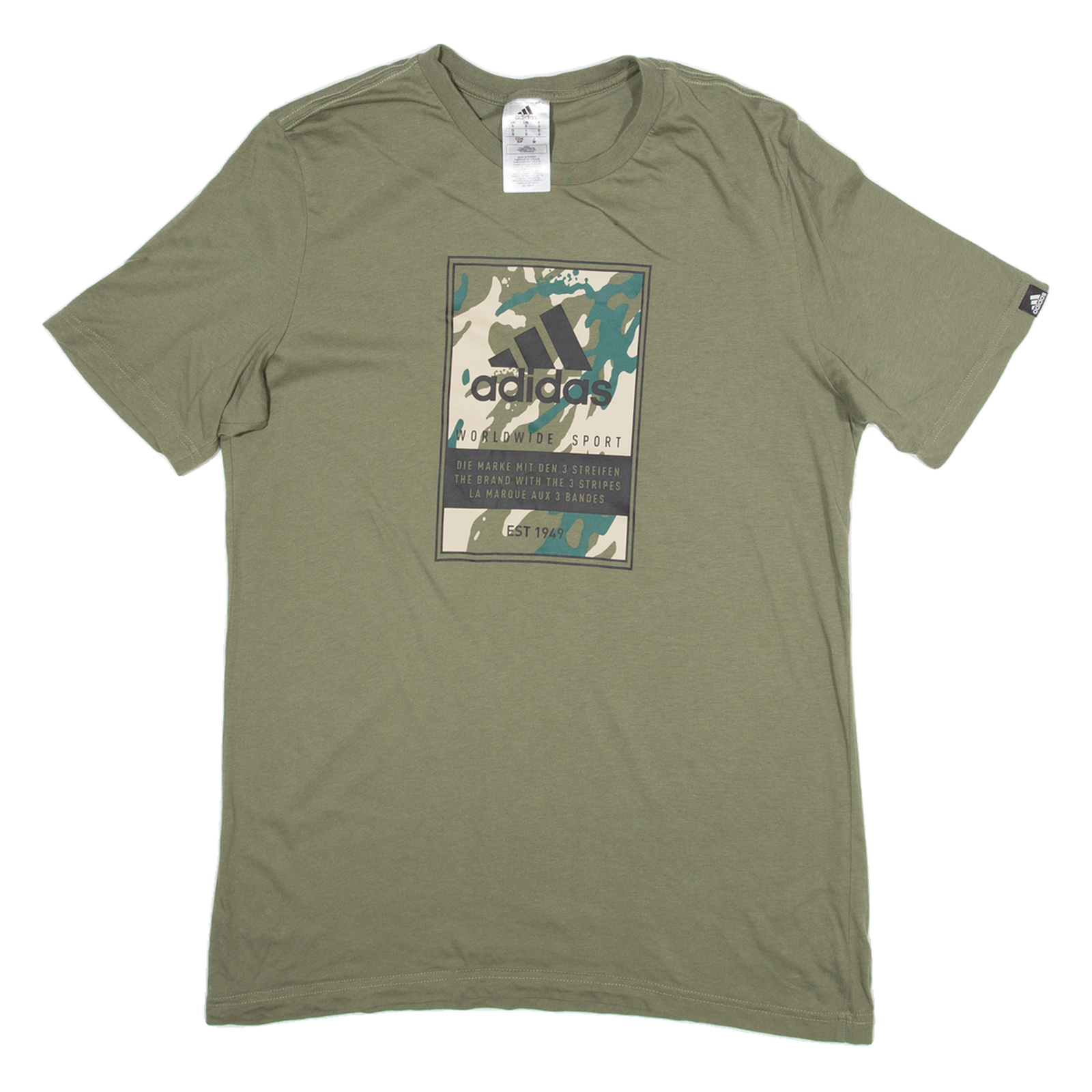 ADIDAS Womens T-Shirt Green S Refurbished - N/A refurbished available on Cerqular