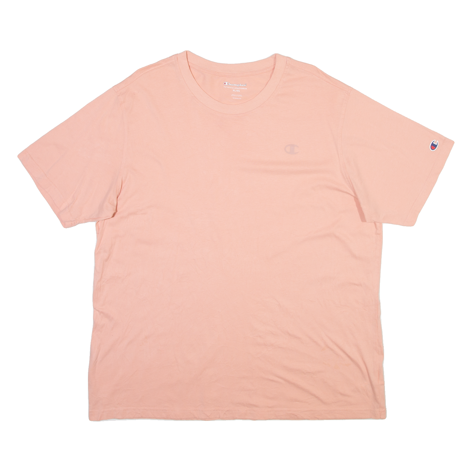 CHAMPION Mens T-Shirt Pink XL Refurbished - N/A refurbished available on Cerqular