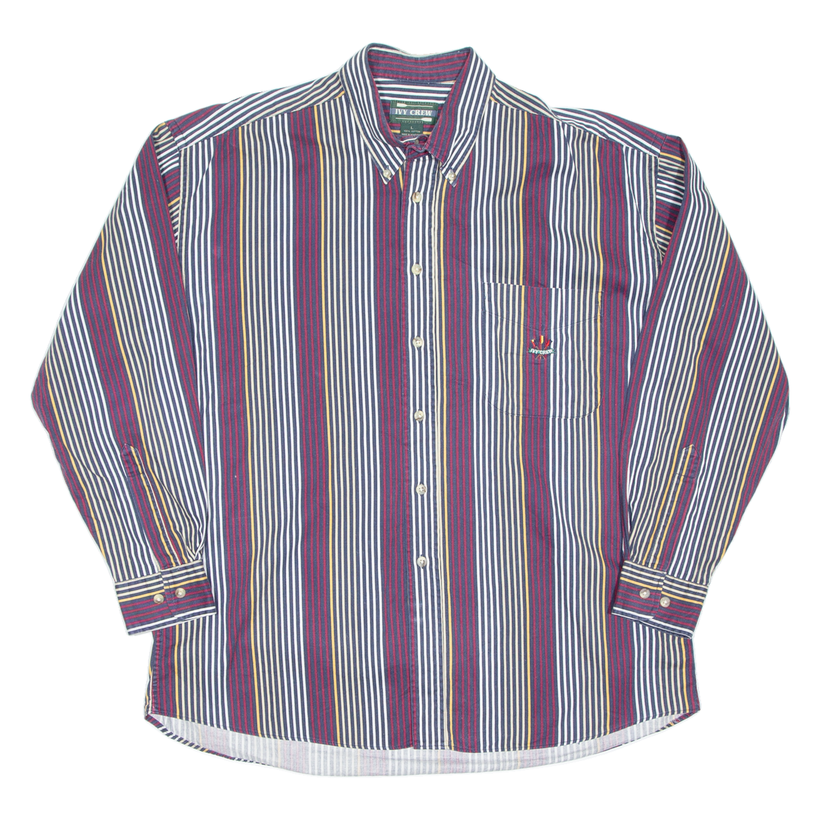 Buy IVY CREW Mens Shirt Maroon Striped Long Sleeve L Refurbished - $18.19 IVY CREW Mens Shirt Maroon Striped Long Sleeve L Refurbished - N/A refurbished available on Cerqular