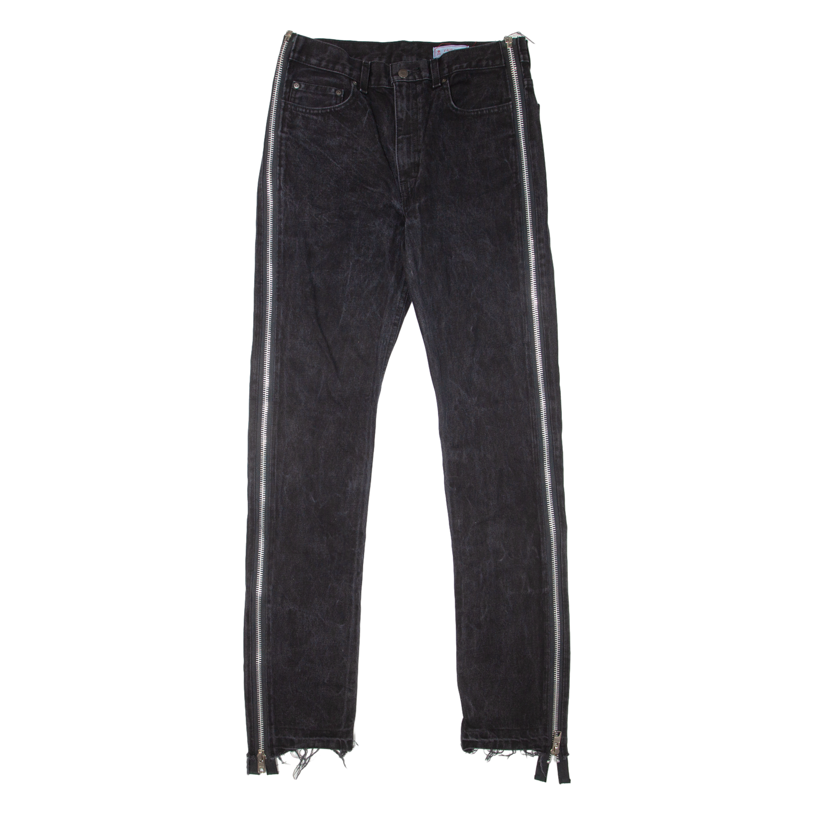 Buy VALELIVES Zippers Mens Jeans Black Slim Straight W32 L34 Refurbished - $14.03 VALELIVES Zippers Mens Jeans Black Slim Straight W32 L34 Refurbished - N/A refurbished available on Cerqular