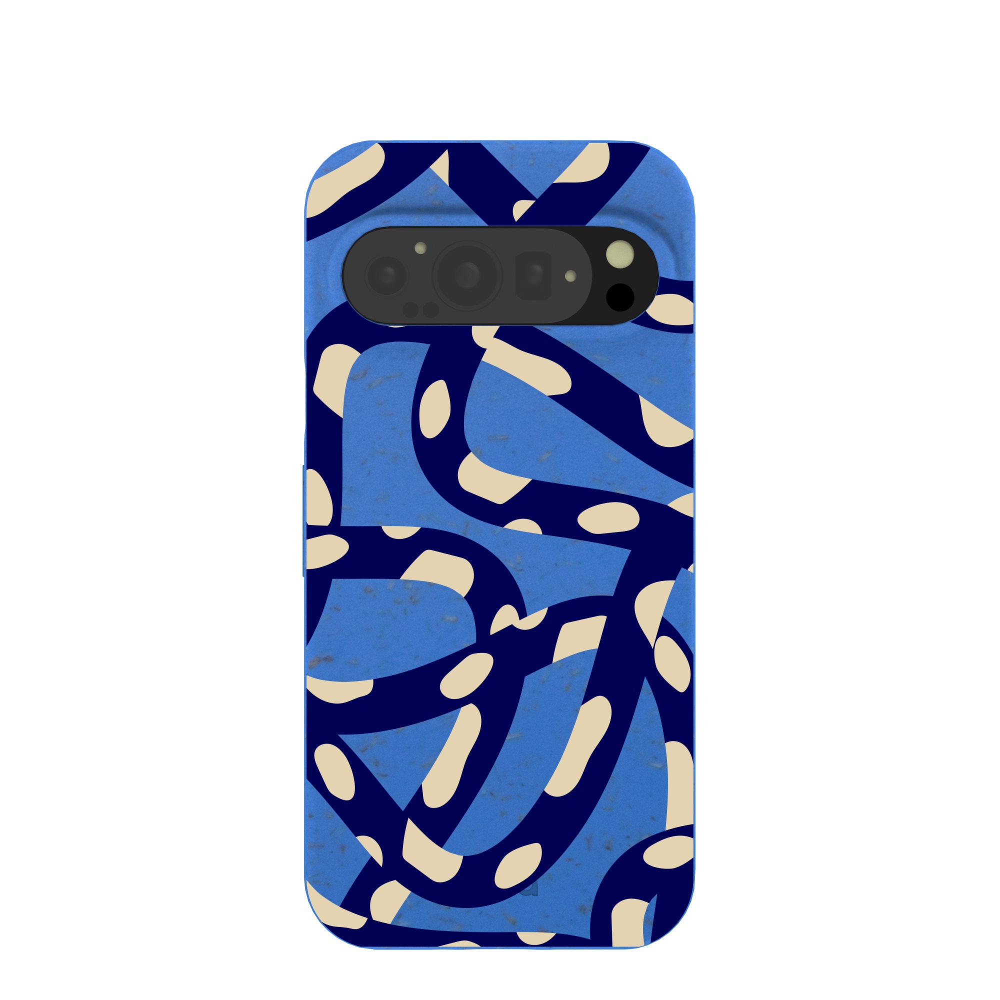 Electric Blue Noodles Google Pixel 9/9 Pro Case Refurbished - Pela Case refurbished available on Cerqular