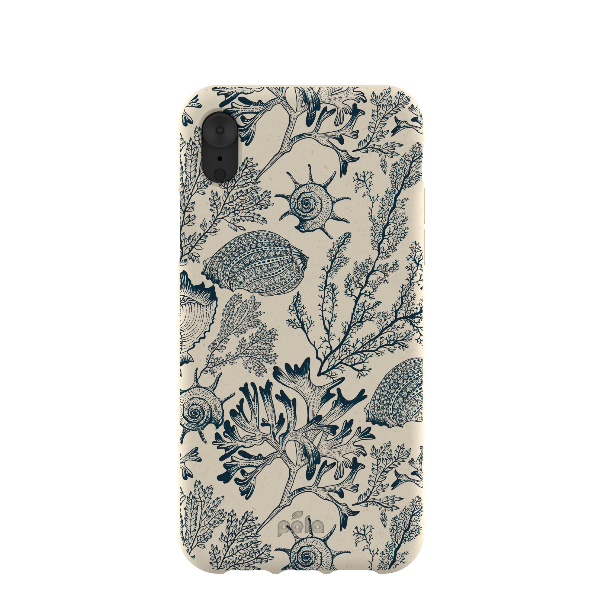 London Fog Vintage Coral iPhone XR Case Refurbished - Pela Case refurbished available on Cerqular