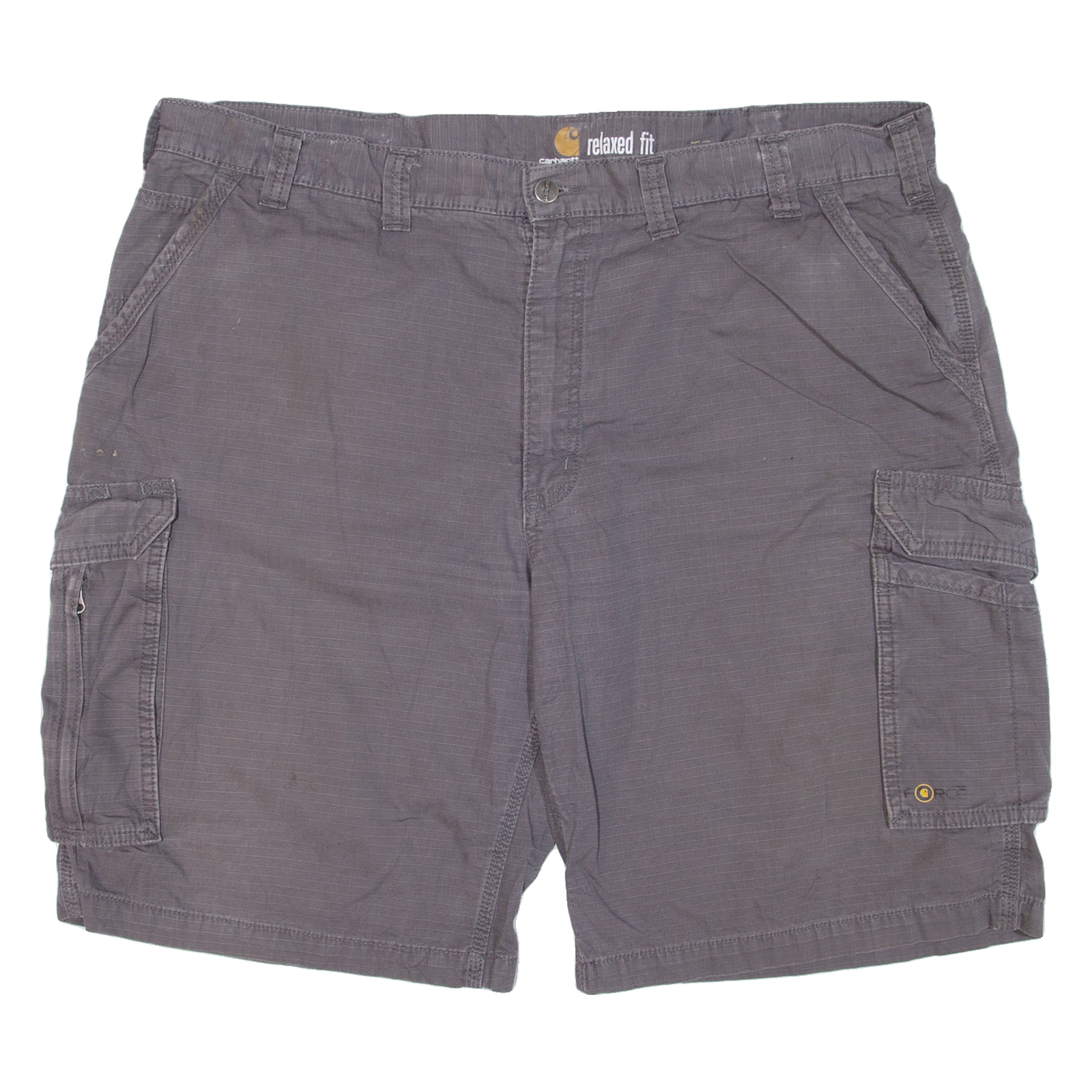 CARHARTT Mens Workwear Shorts Grey Relaxed 2XL W44 Refurbished - N/A refurbished available on Cerqular