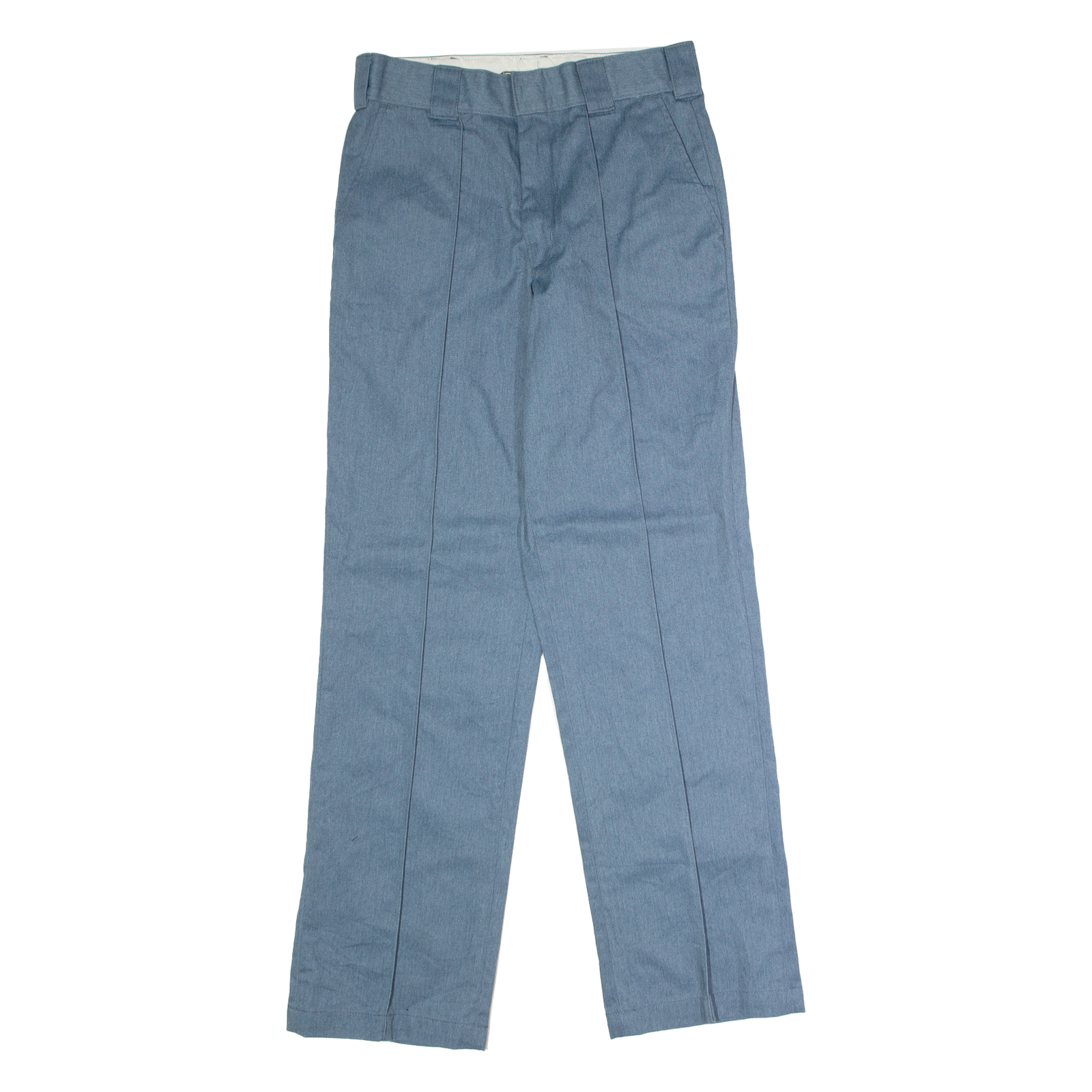 DICKIES Workwear Mens Twill Trousers Blue Regular Straight W30 L32 Refurbished - N/A refurbished available on Cerqular