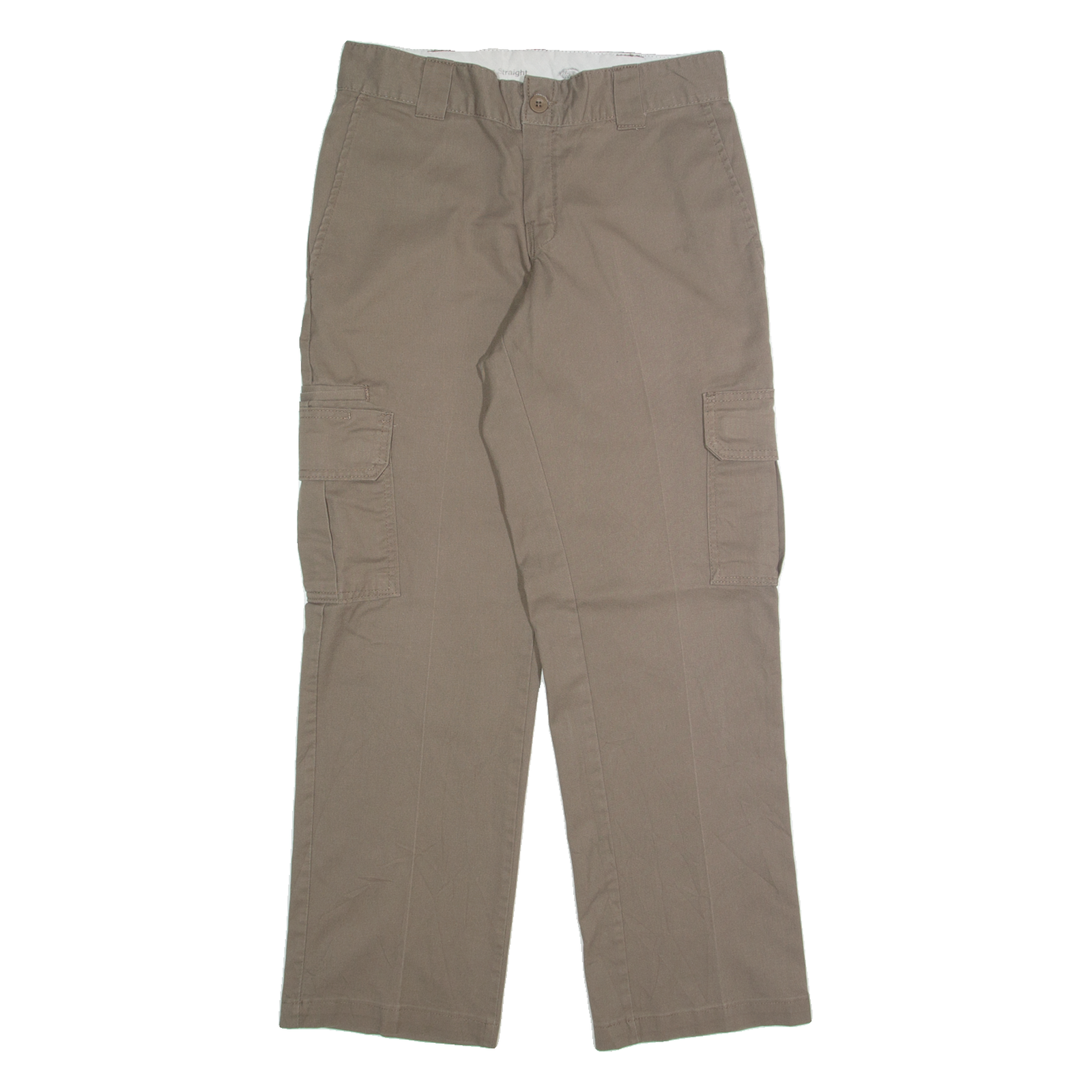DICKIES Cargo Mens Trousers Beige Regular Straight W30 L30 Refurbished - N/A refurbished available on Cerqular