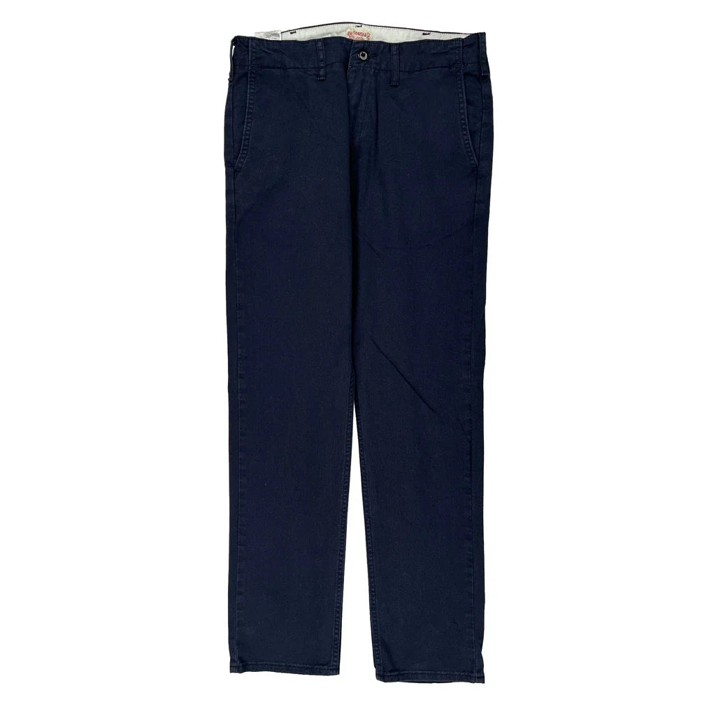 Levis Chinos - 30W 31L Navy Cotton Refurbished - Thrifted (note: this is a term often used to describe second- refurbished available on Cerqular