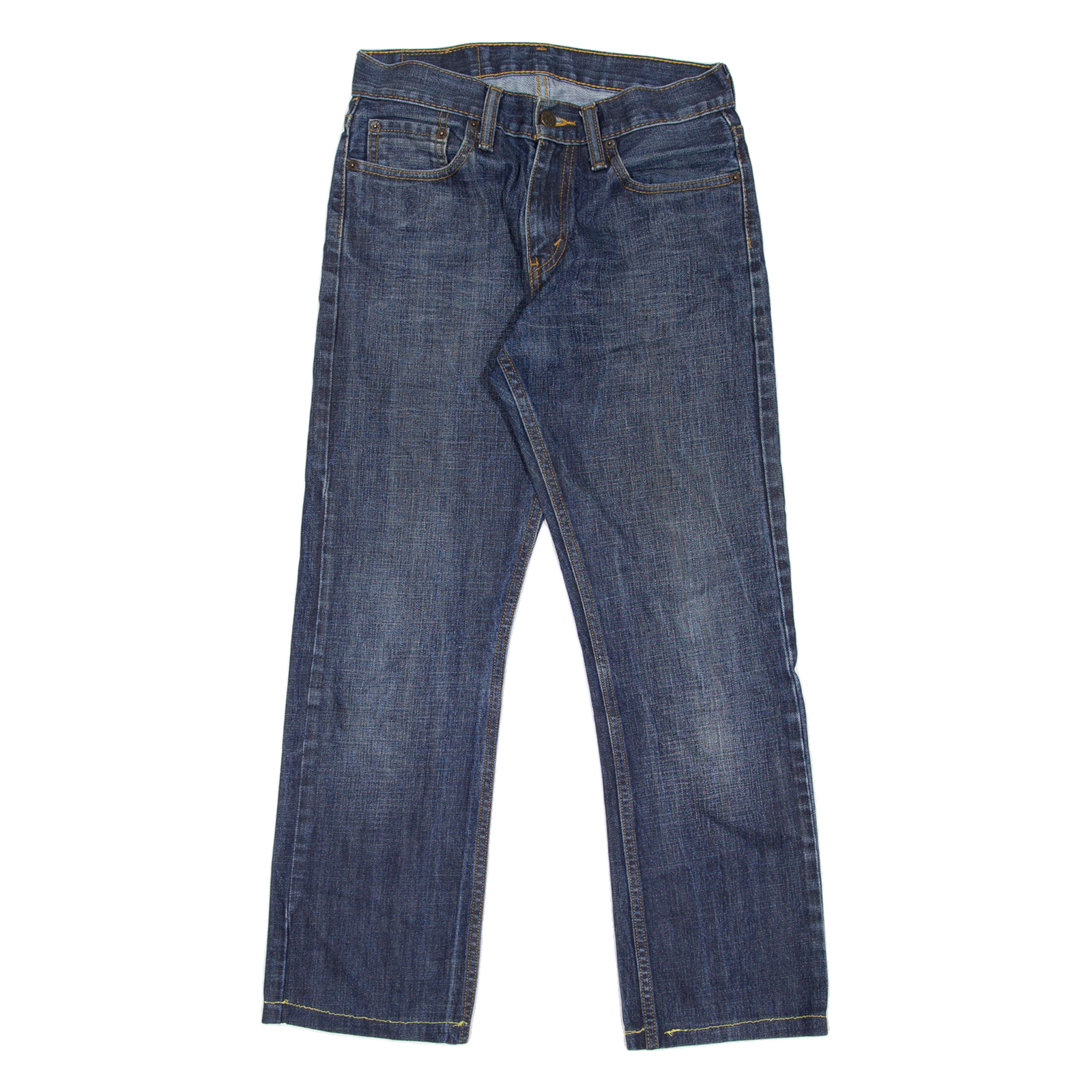 LEVI'S 514 Jeans Mens Blue Slim Straight Stone Wash W28 L27 Refurbished - N/A refurbished available on Cerqular