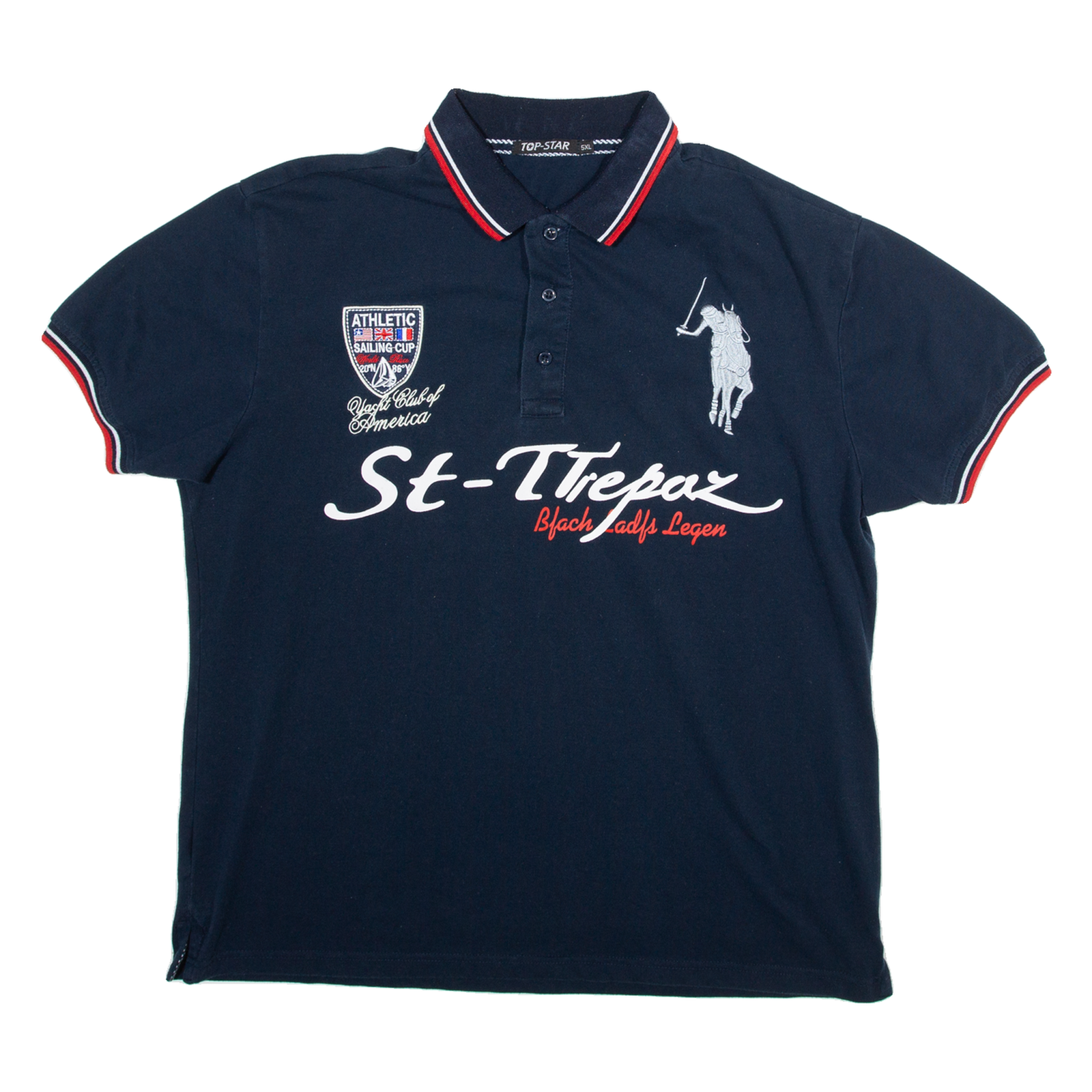 Buy TOP STAR Mens Polo Shirt Blue 5XL Refurbished - $50.69 TOP STAR Mens Polo Shirt Blue 5XL Refurbished - N/A refurbished available on Cerqular