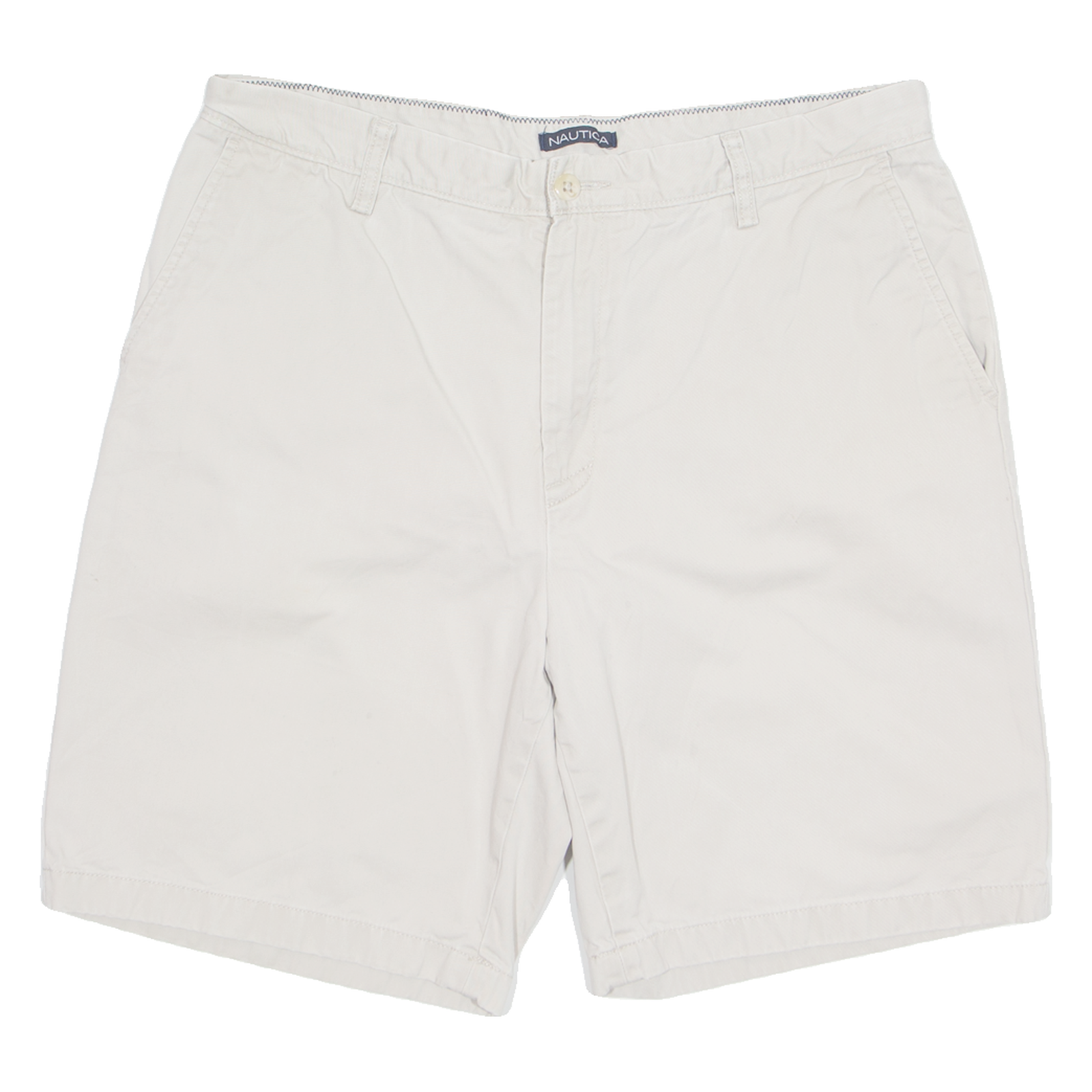NAUTICA Mens Chino Shorts Beige L W36 Refurbished - N/A refurbished available on Cerqular