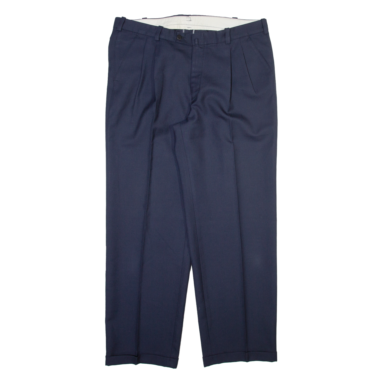Mens Trousers Blue Regular Straight W34 L28 Refurbished - N/A refurbished available on Cerqular