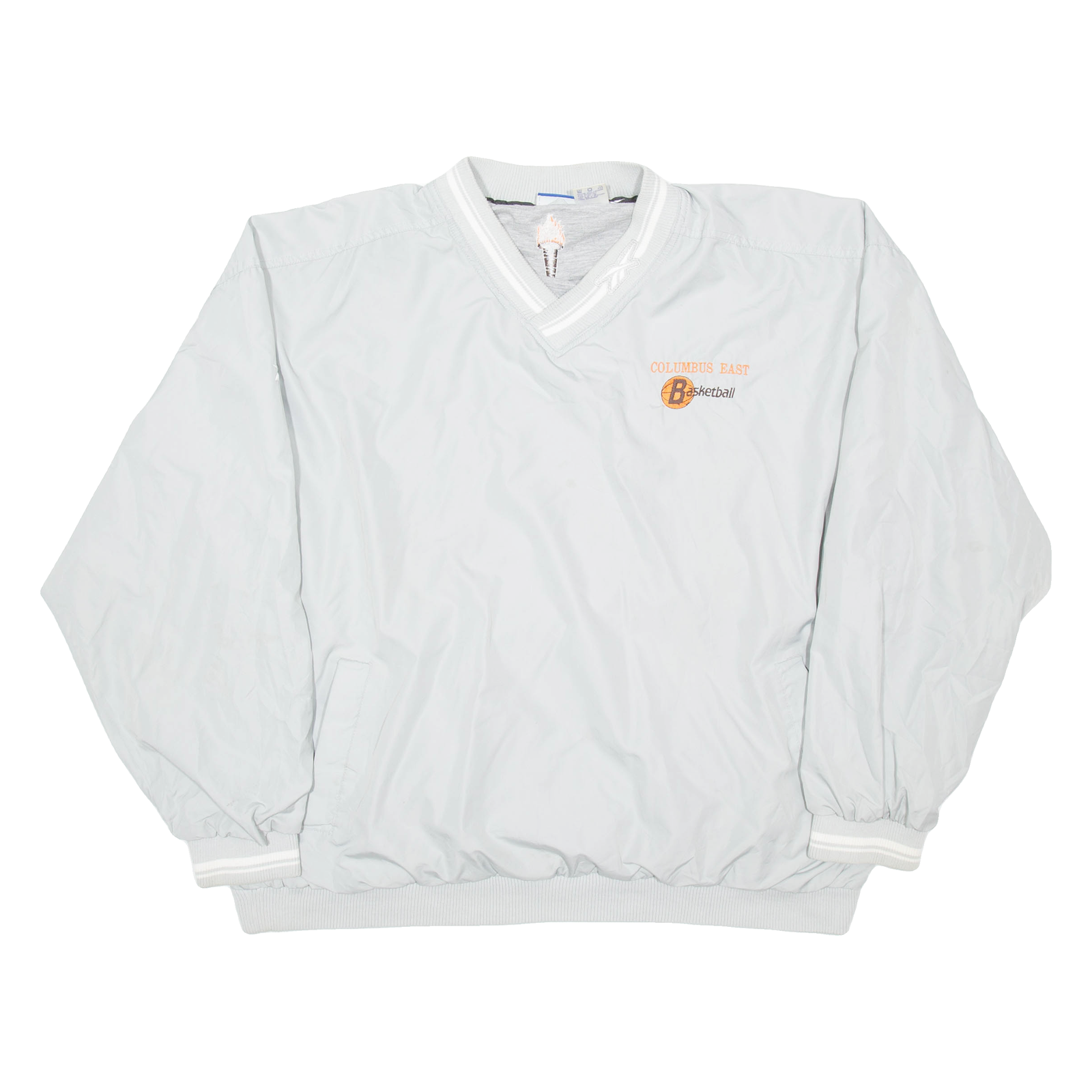 REEBOK Training Columbus East Basketball Mens Sweatshirt Grey V-Neck USA 2XL Refurbished - N/A refurbished available on Cerqular