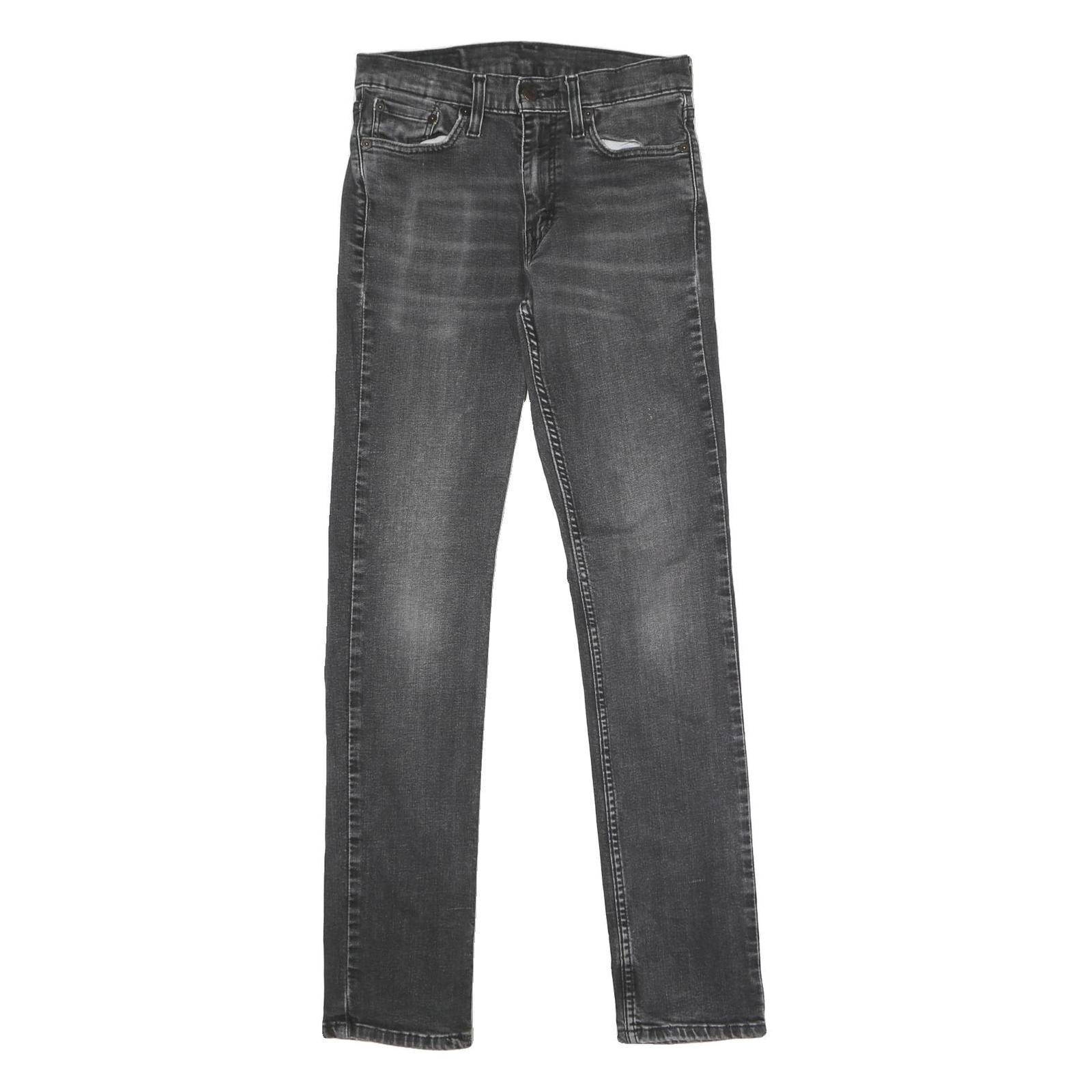 LEVI'S 511 Slim Mens Jeans Black Slim Skinny Denim Medium W29 L32 Zip Fasten Refurbished - N/A refurbished available on Cerqular