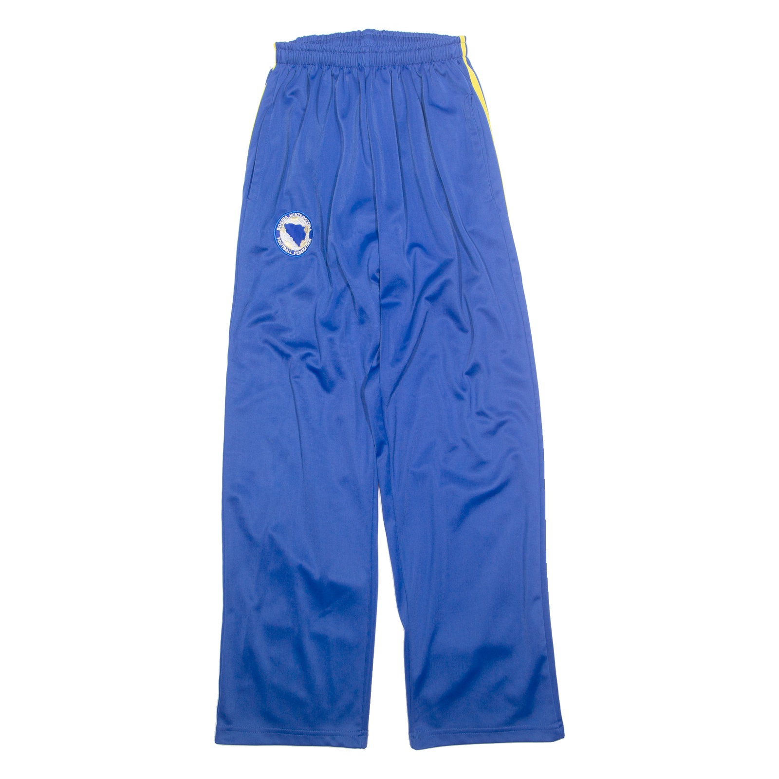 Buy Bosnia Football Federation Mens Track Pants Blue Straight 2XL W22 L30 Refurbished - $16.89 Bosnia Football Federation Mens Track Pants Blue Straight 2XL W22 L30 Refurbished - N/A refurbished available on Cerqular