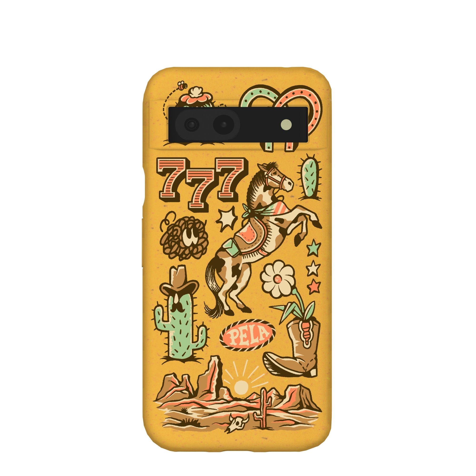 Honey Miller West Google Pixel 8a Case Refurbished - Pela Case refurbished available on Cerqular