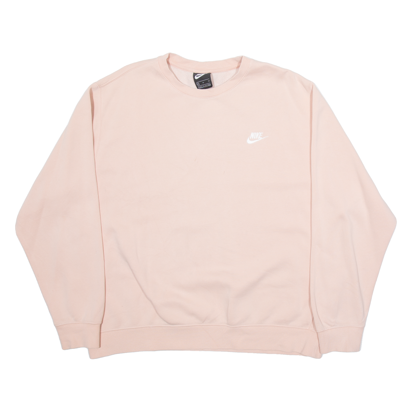 NIKE Womens Sweatshirt Pink XL Refurbished - N/A refurbished available on Cerqular