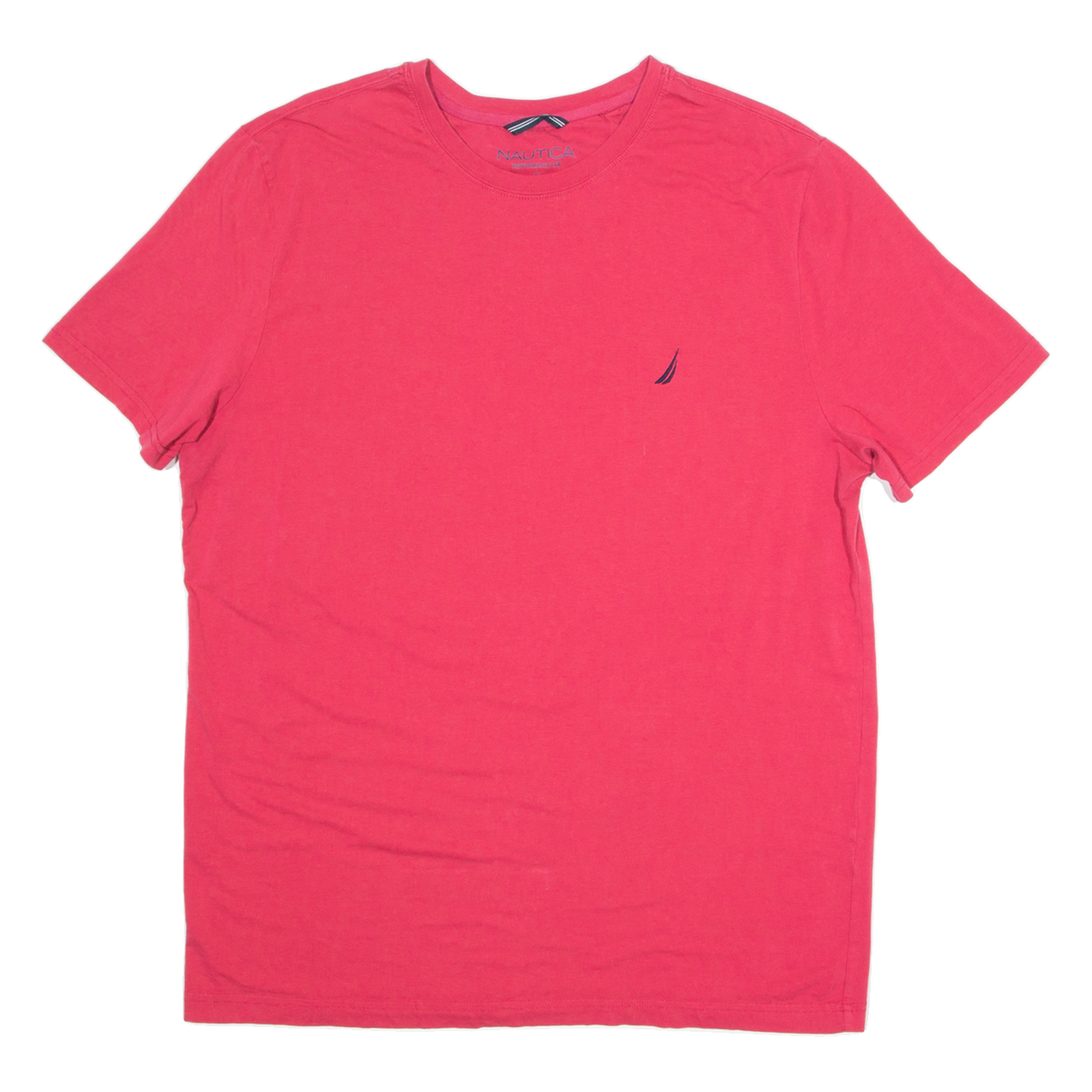 NAUTICA Mens T-Shirt Pink XL Refurbished - N/A refurbished available on Cerqular