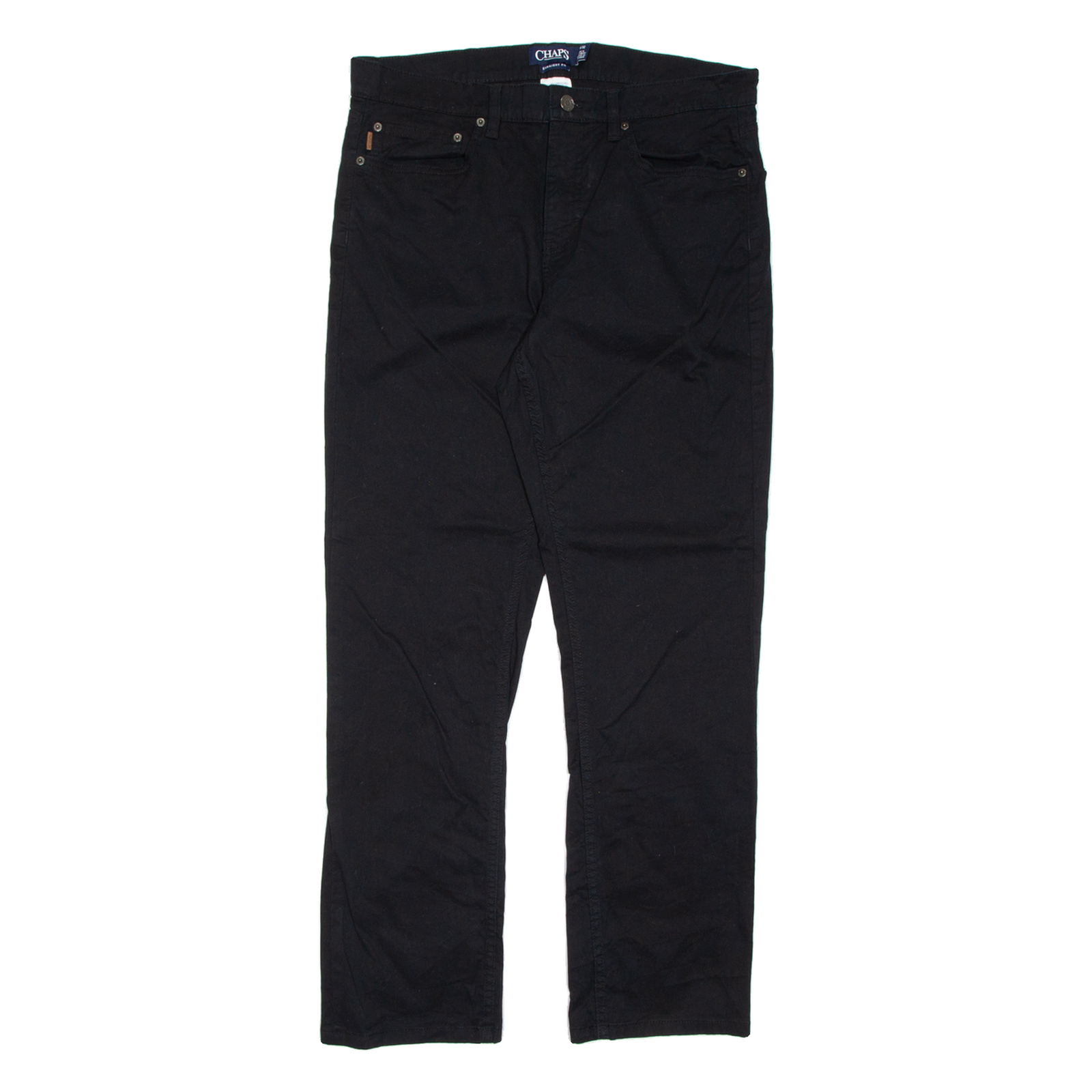 CHAPS Mens Trousers Blue Regular Straight W34 L32 Refurbished - N/A refurbished available on Cerqular