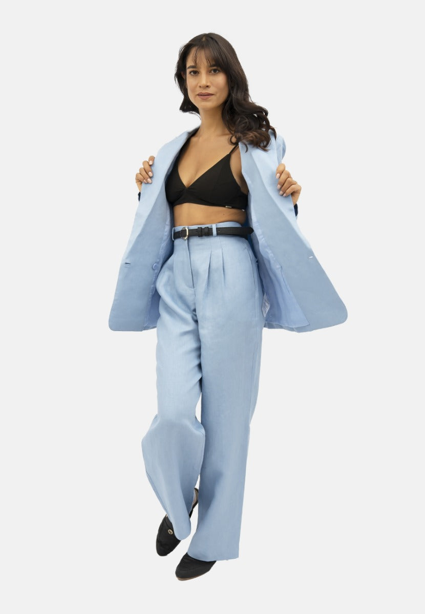 French Riviera  - Wide Leg Pants - Sommerhus | Size: XS Refurbished - N/A refurbished available on Cerqular