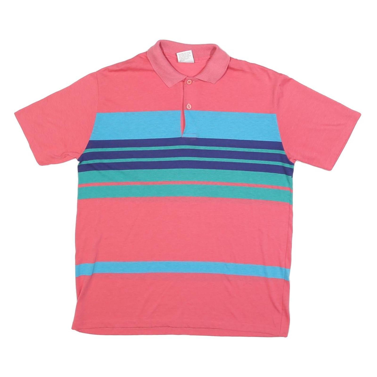Buy WINDRIDGE Mens Pink & Blue Striped Polo Shirt L Short Sleeve Crew Neck Casual Refurbished - $12.99 WINDRIDGE Mens Pink & Blue Striped Polo Shirt L Short Sleeve Crew Neck Casual Refurbished - N/A refurbished available on Cerqular