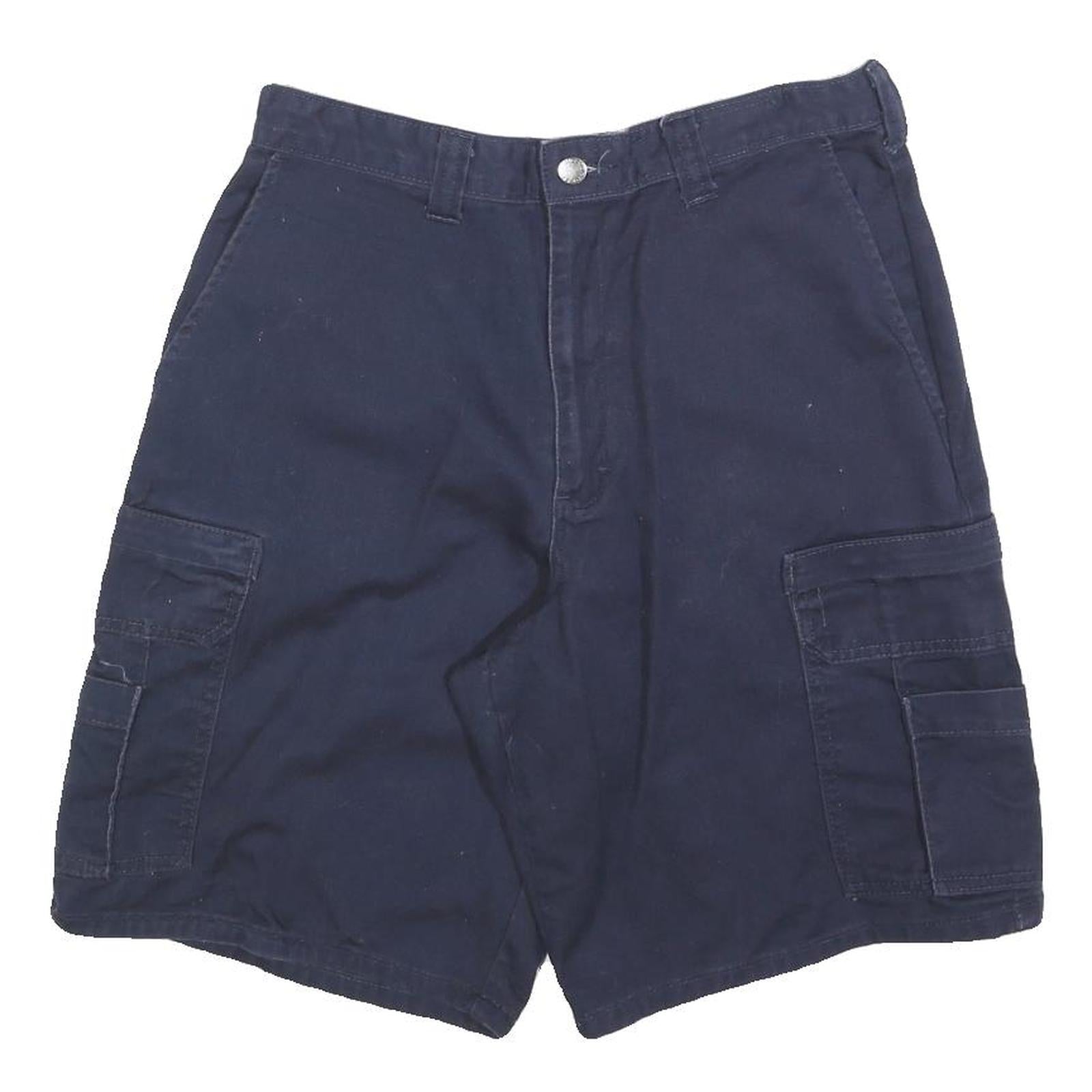 DICKIES Mens Navy Blue Cargo Shorts M W32 Utility Workwear Cotton Blend Refurbished - N/A refurbished available on Cerqular