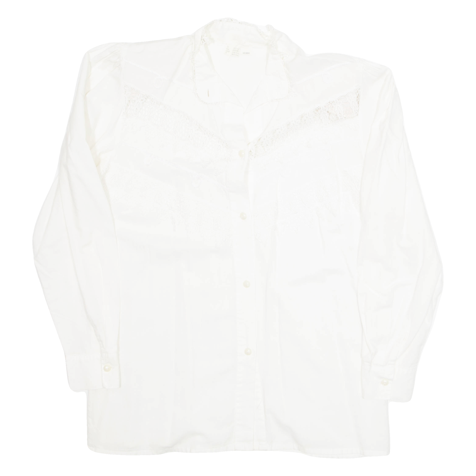 Buy Womens Blouse White Collared Long Sleeve L Refurbished - $16.89 Womens Blouse White Collared Long Sleeve L Refurbished - N/A refurbished available on Cerqular