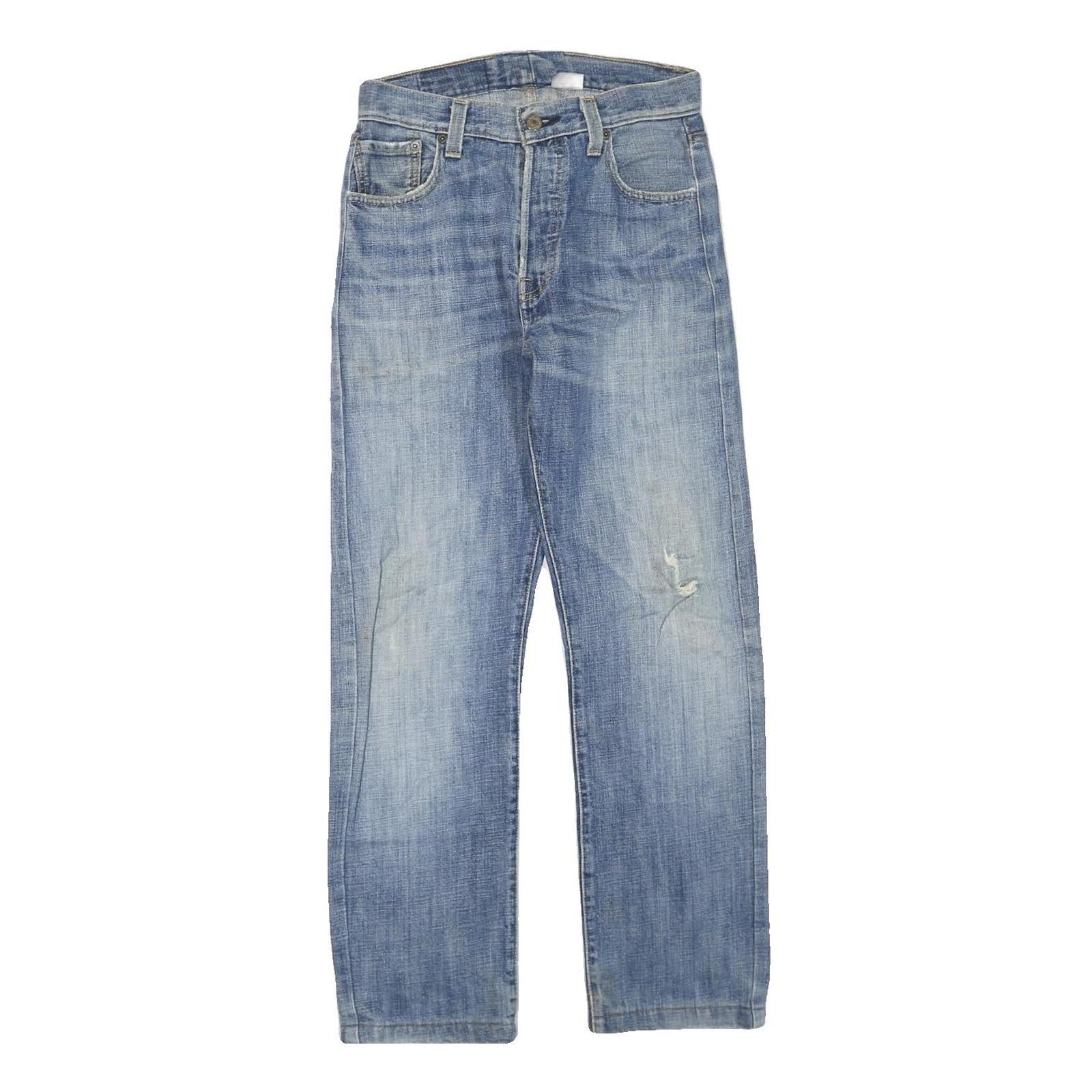 Buy LEVI'S 501 Mens Jeans Blue Regular Straight Denim Medium W30 L27 Classic Fit Zip Refurbished - $38.99 LEVI'S 501 Mens Jeans Blue Regular Straight Denim Medium W30 L27 Classic Fit Zip Refurbished - N/A refurbished available on Cerqular