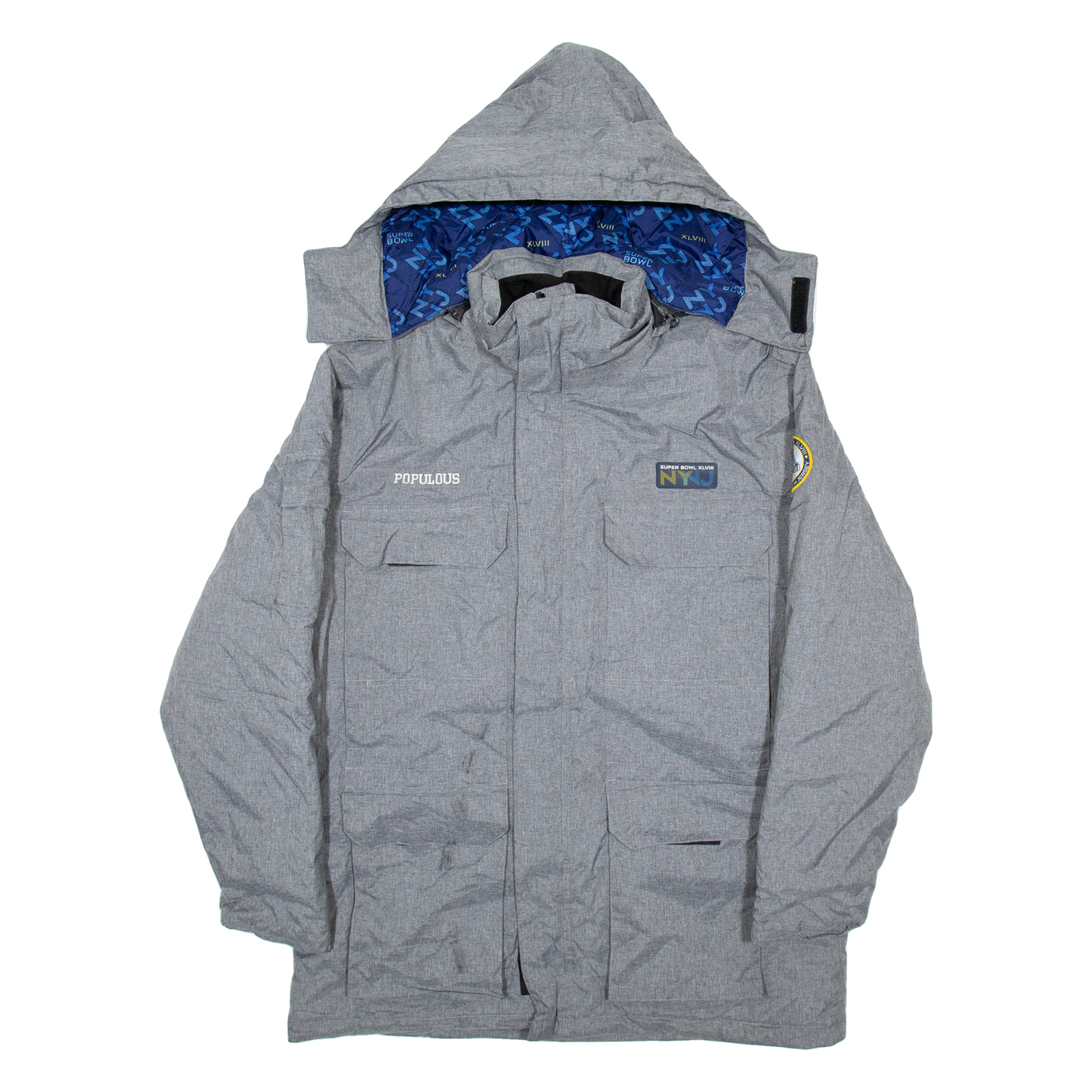 Buy NFL Mens Parka Coat Grey USA L Refurbished - $94.89 NFL Mens Parka Coat Grey USA L Refurbished - N/A refurbished available on Cerqular