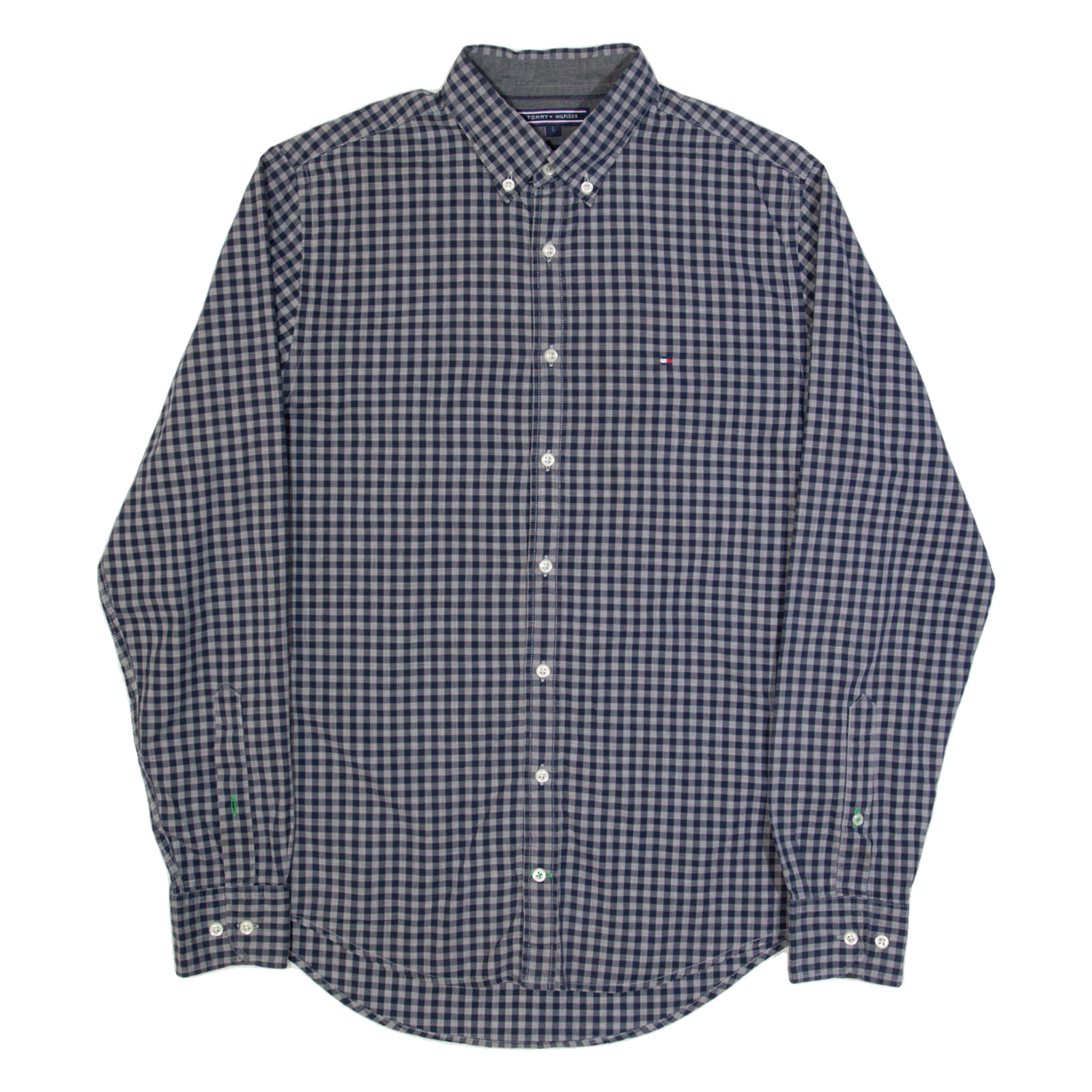 Buy TOMMY HILFIGER New York Fit Mens Shirt Grey Gingham Long Sleeve S Refurbished - $31.19 TOMMY HILFIGER New York Fit Mens Shirt Grey Gingham Long Sleeve S Refurbished - N/A refurbished available on Cerqular