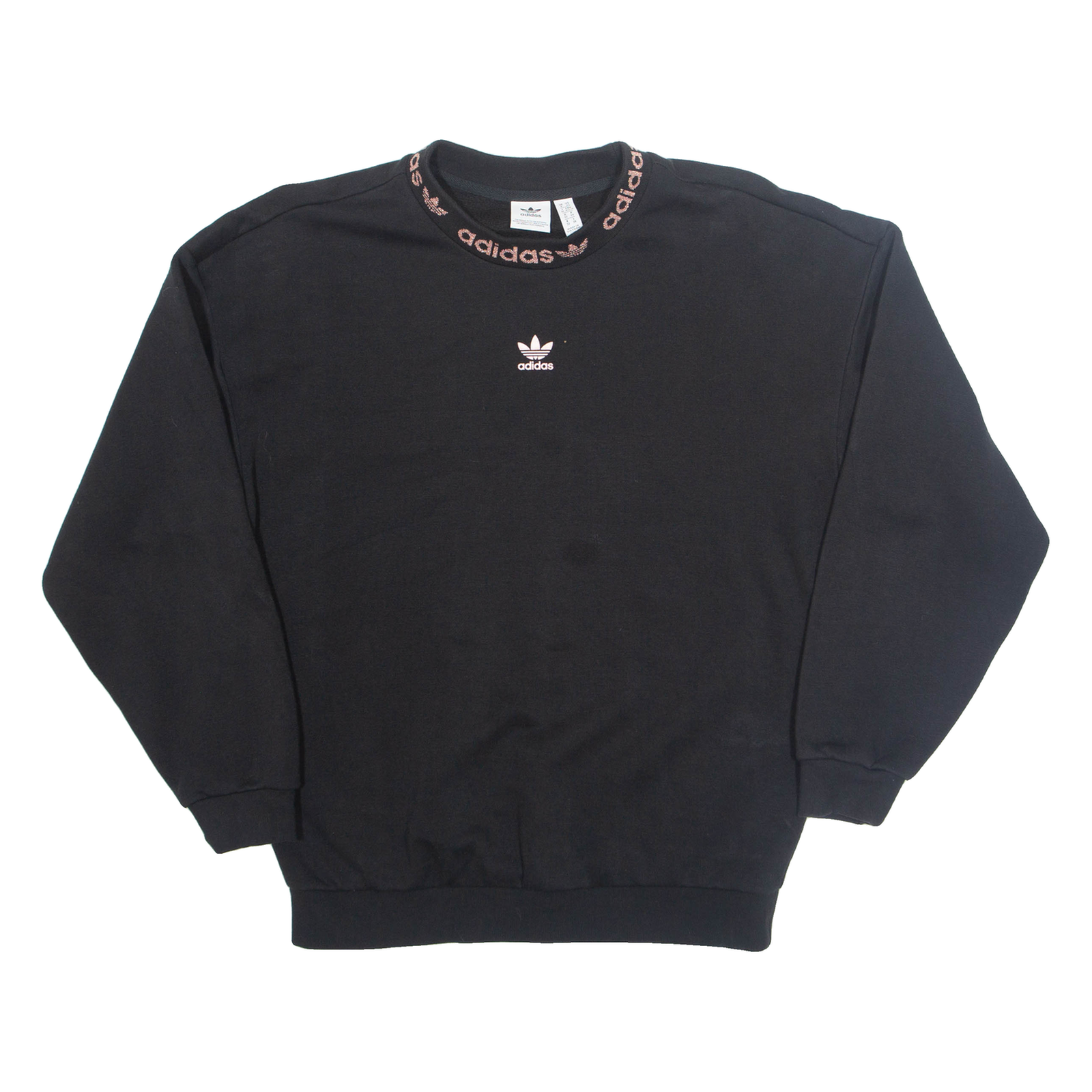 ADIDAS Womens Sweatshirt Black UK 6 Refurbished - N/A refurbished available on Cerqular