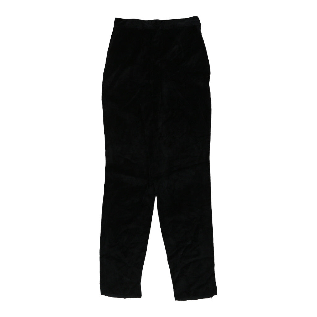 Unbranded Trousers - XS Black Cotton Refurbished - Thrifted (note: this is a term often used to describe second- refurbished available on Cerqular