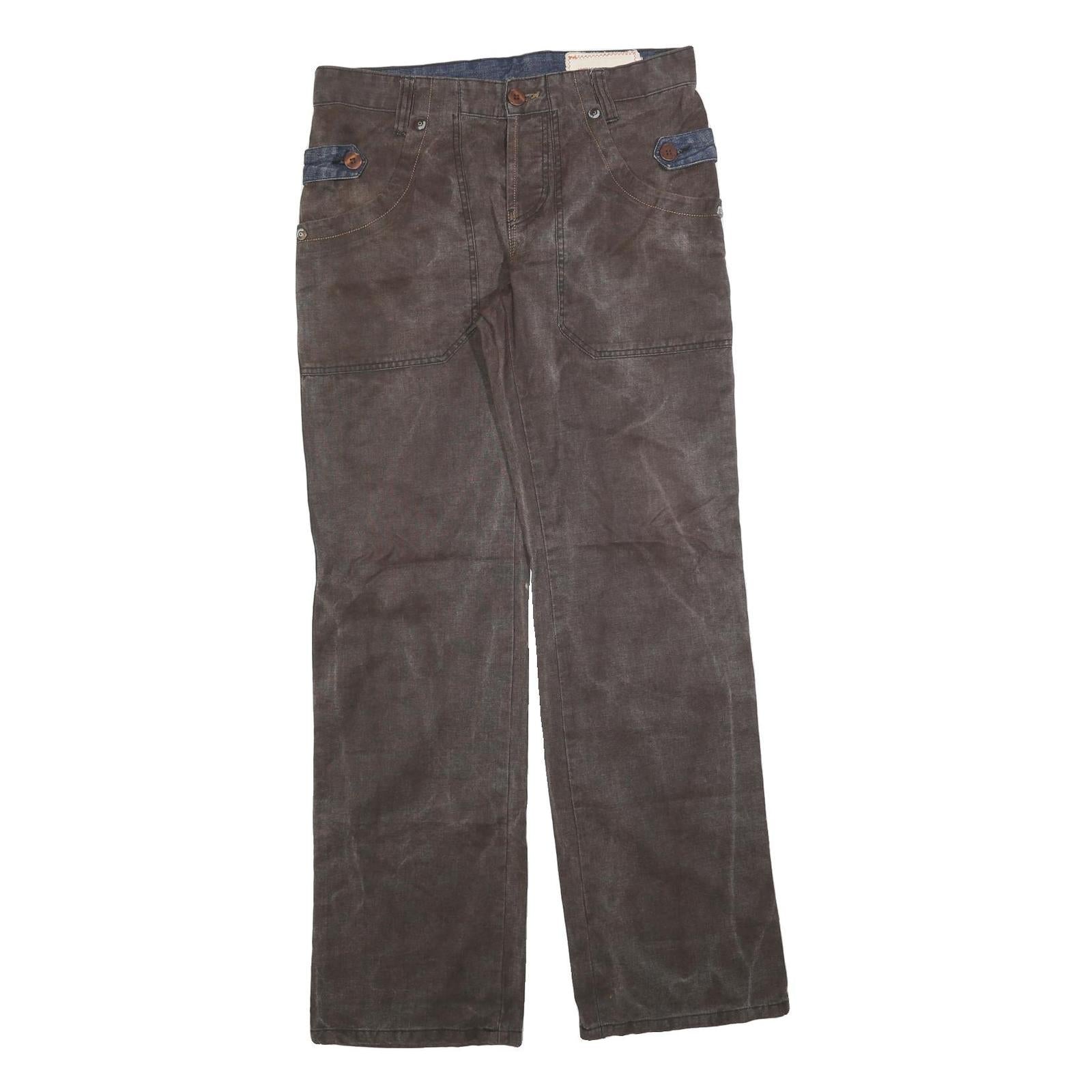 Buy CHEYENNE Mens Jeans Brown Relaxed Straight Cotton Blend W34 L34 Casual Durable Refurbished - $32.49 CHEYENNE Mens Jeans Brown Relaxed Straight Cotton Blend W34 L34 Casual Durable Refurbished - N/A refurbished available on Cerqular