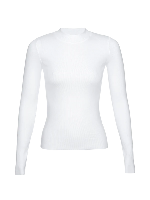 Turtleneck Jersey Gina White | Color: WHITE | Size: XS Refurbished - N/A (I could not find a well-known brand with this name refurbished available on Cerqular