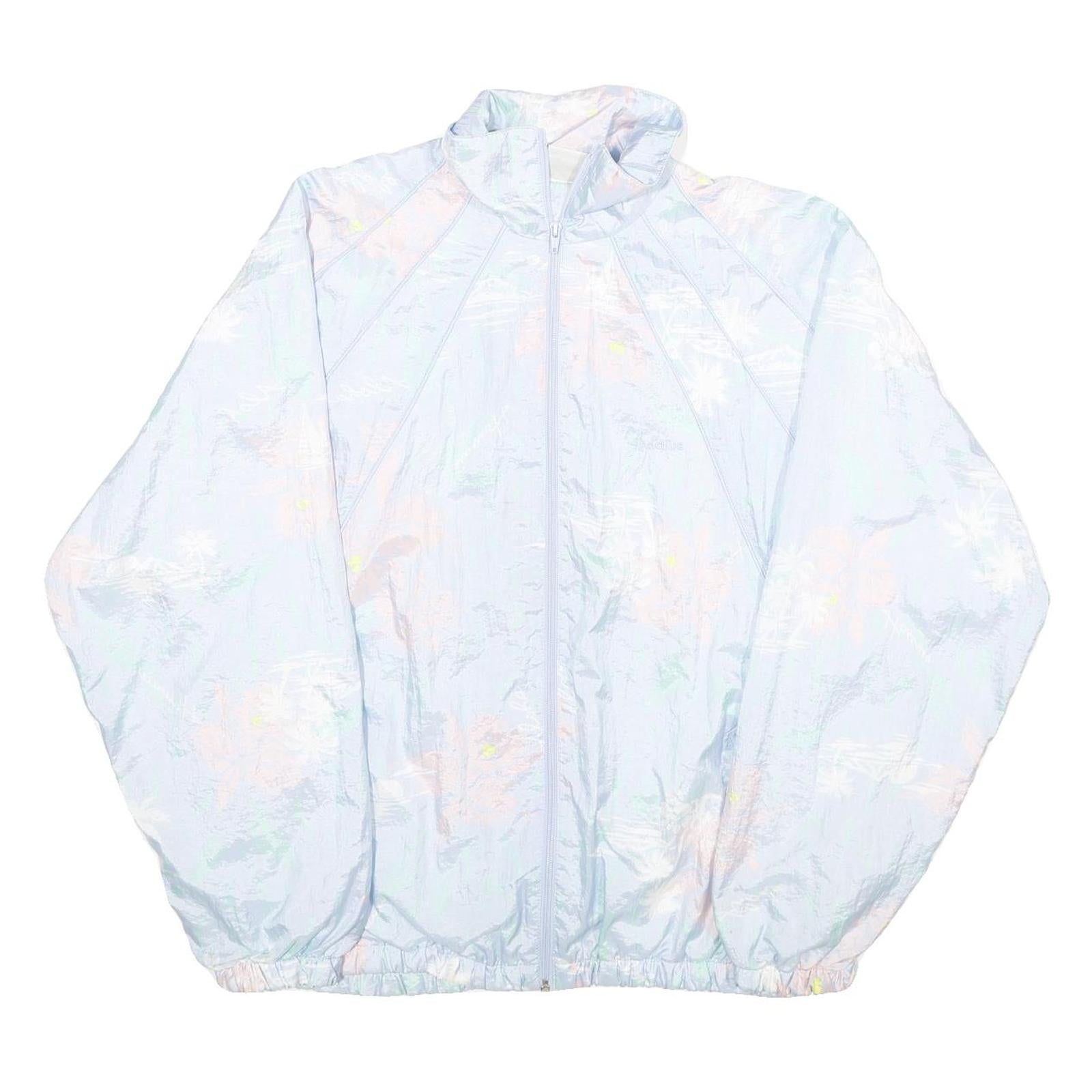 ACTIVE Womens Blue Nylon Zip Jacket L Lightweight Casual Outdoor Refurbished - N/A refurbished available on Cerqular