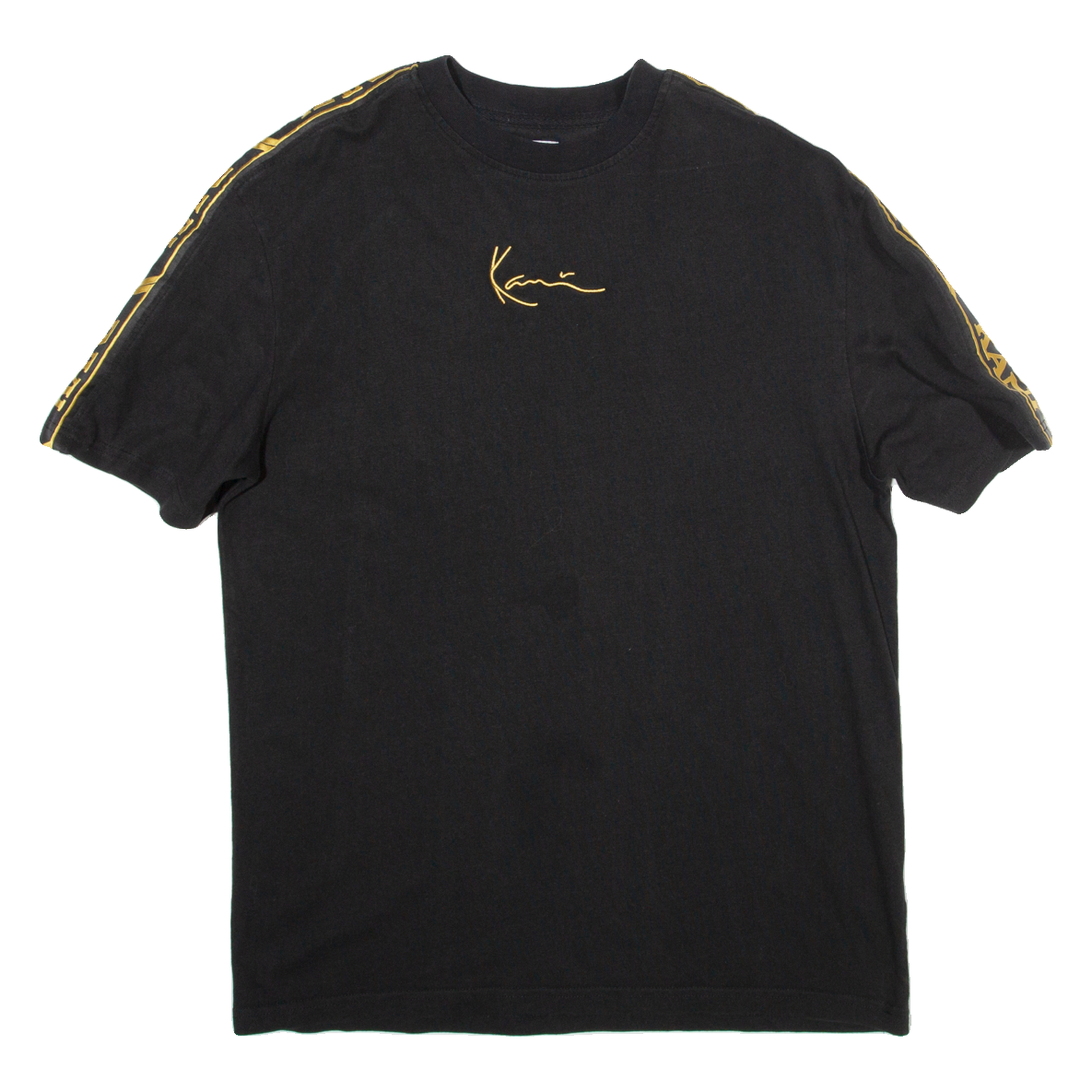 KARL KANI Womens T-Shirt Black S Refurbished - N/A refurbished available on Cerqular