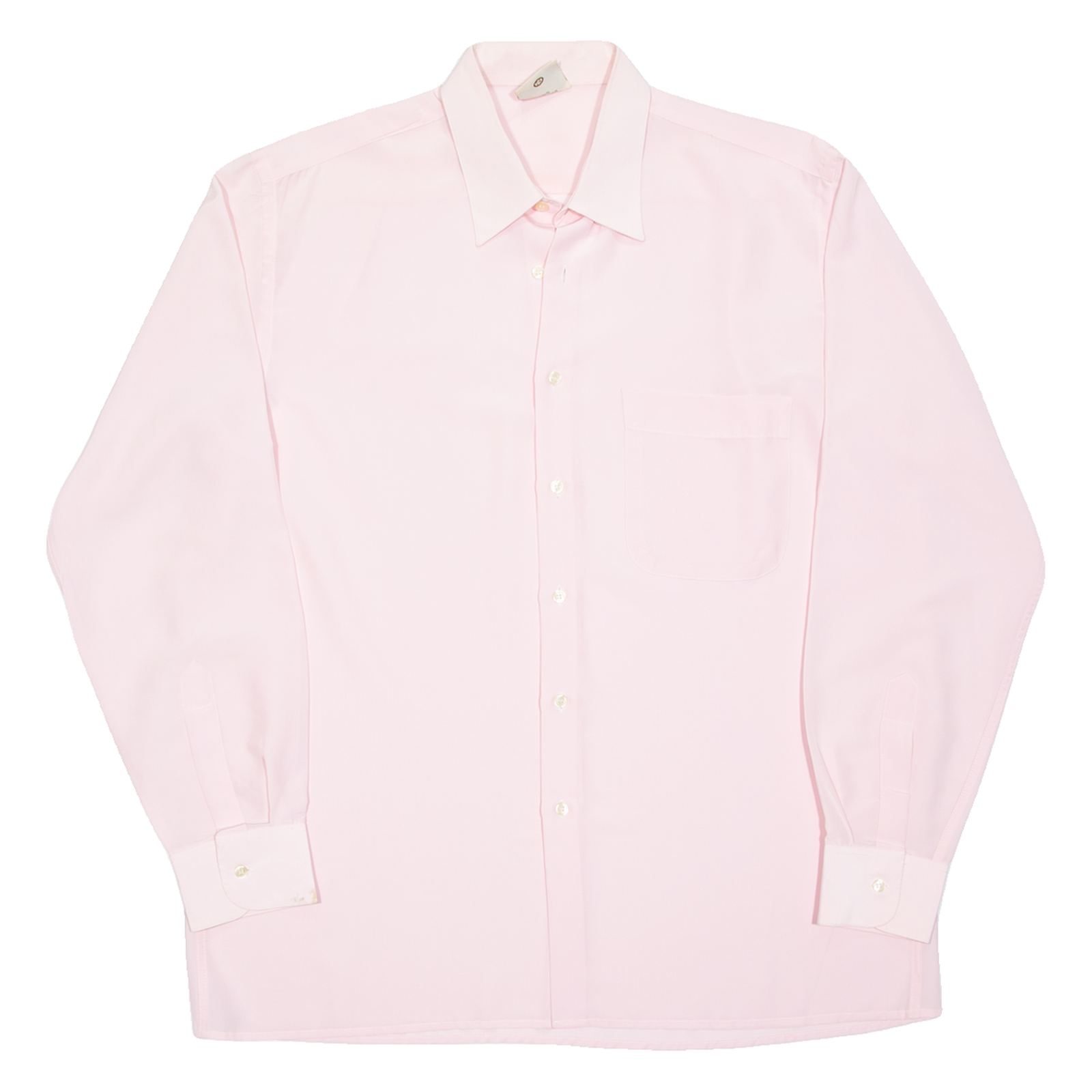 Womens Plain Shirt Pink Long Sleeve M Refurbished - N/A refurbished available on Cerqular