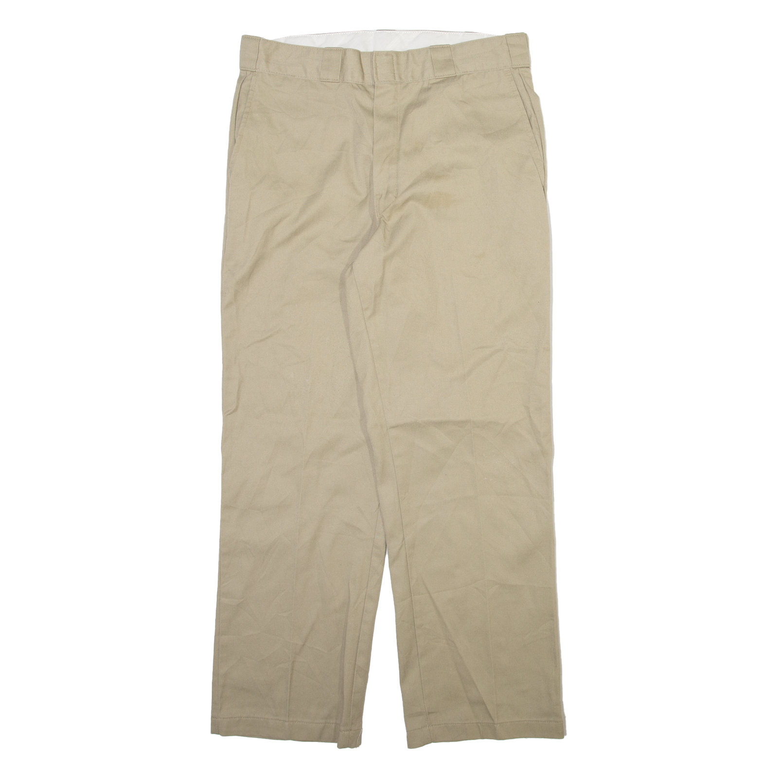 DICKIES Mens Trousers Beige Regular Straight W34 L30 Refurbished - N/A refurbished available on Cerqular