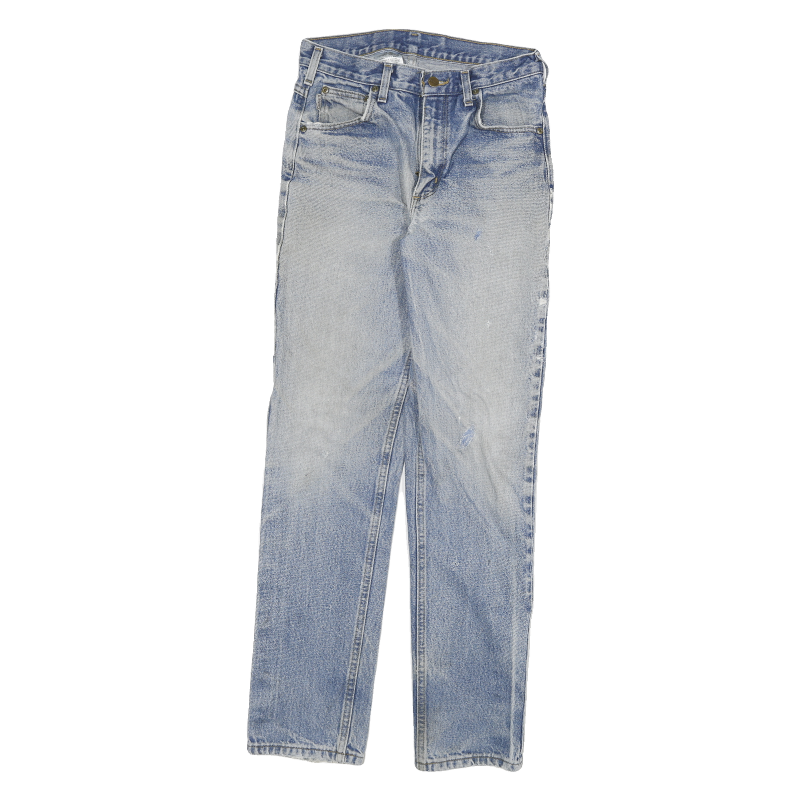 CARHARTT Mens Jeans Blue Regular Straight Denim Medium W28 L32 Zip Cotton Blend Refurbished - N/A refurbished available on Cerqular