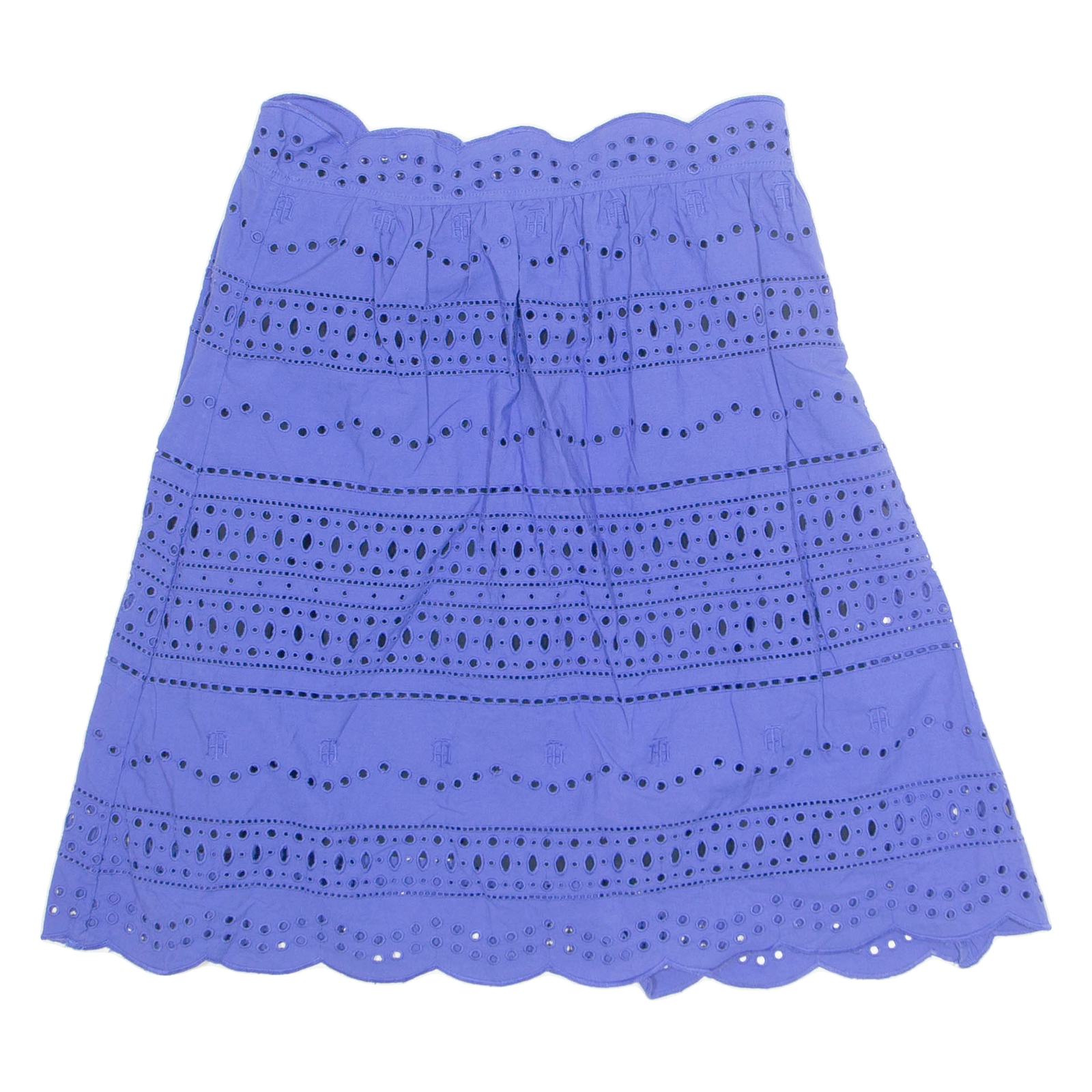 TOMMY HILFIGER Womens A-Line Skirt Blue Short UK 8 Refurbished - N/A refurbished available on Cerqular