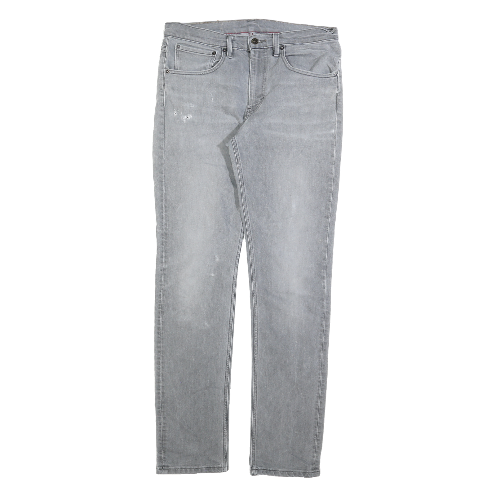 LEVI'S Mens Slim Blue Denim Jeans W34 L34 Zip Casual Wear Refurbished - N/A refurbished available on Cerqular